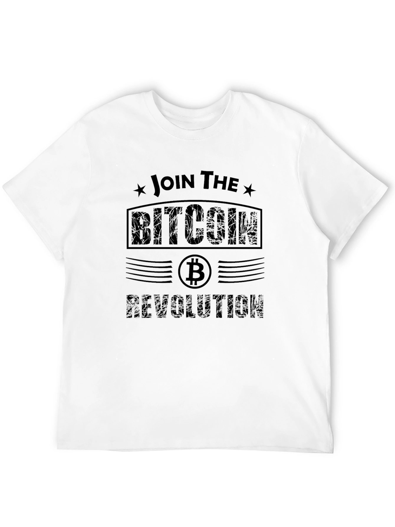 Bitcoin Revolution Black T-Shirt