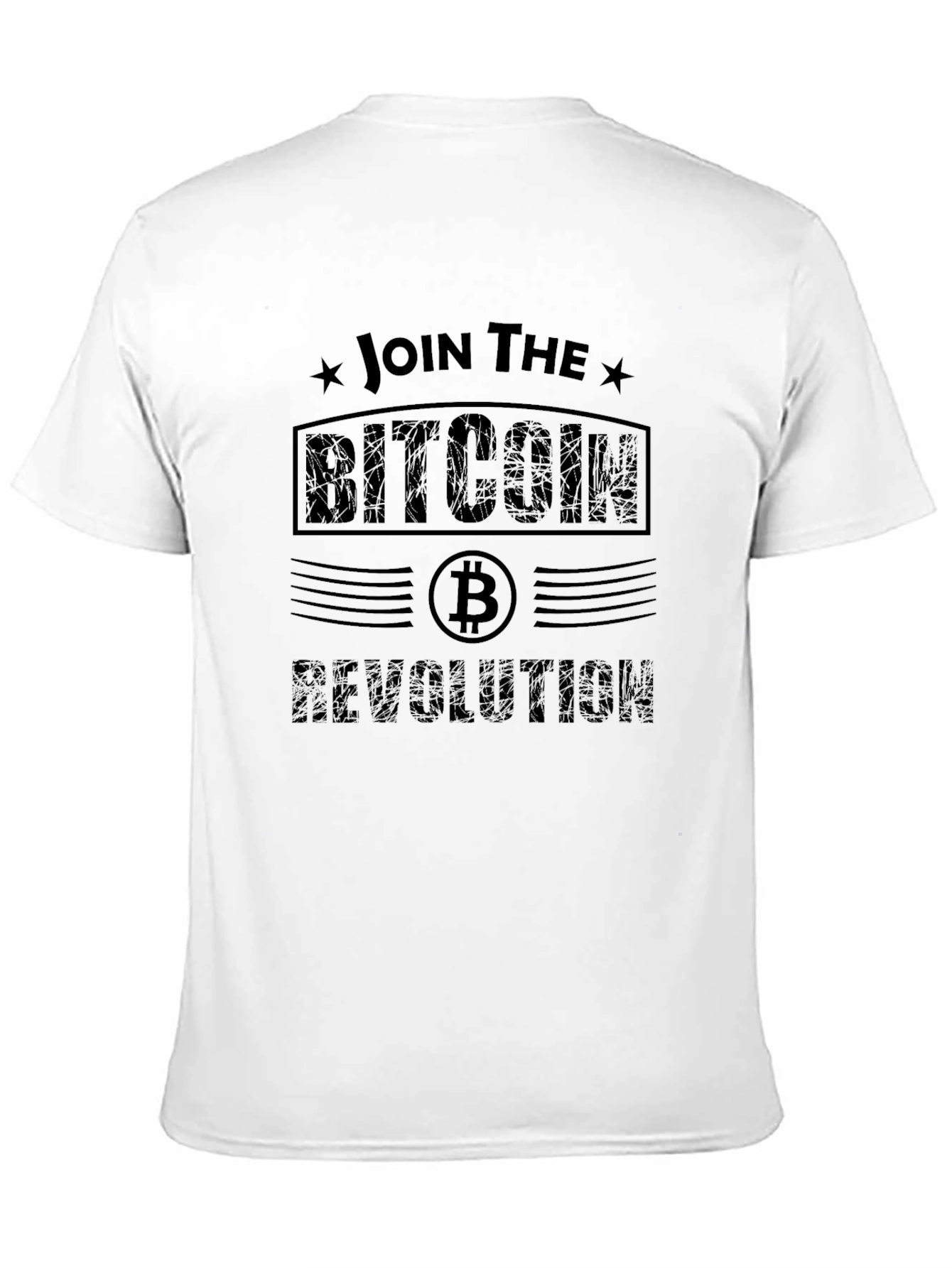 Bitcoin Revolution Black T-Shirt