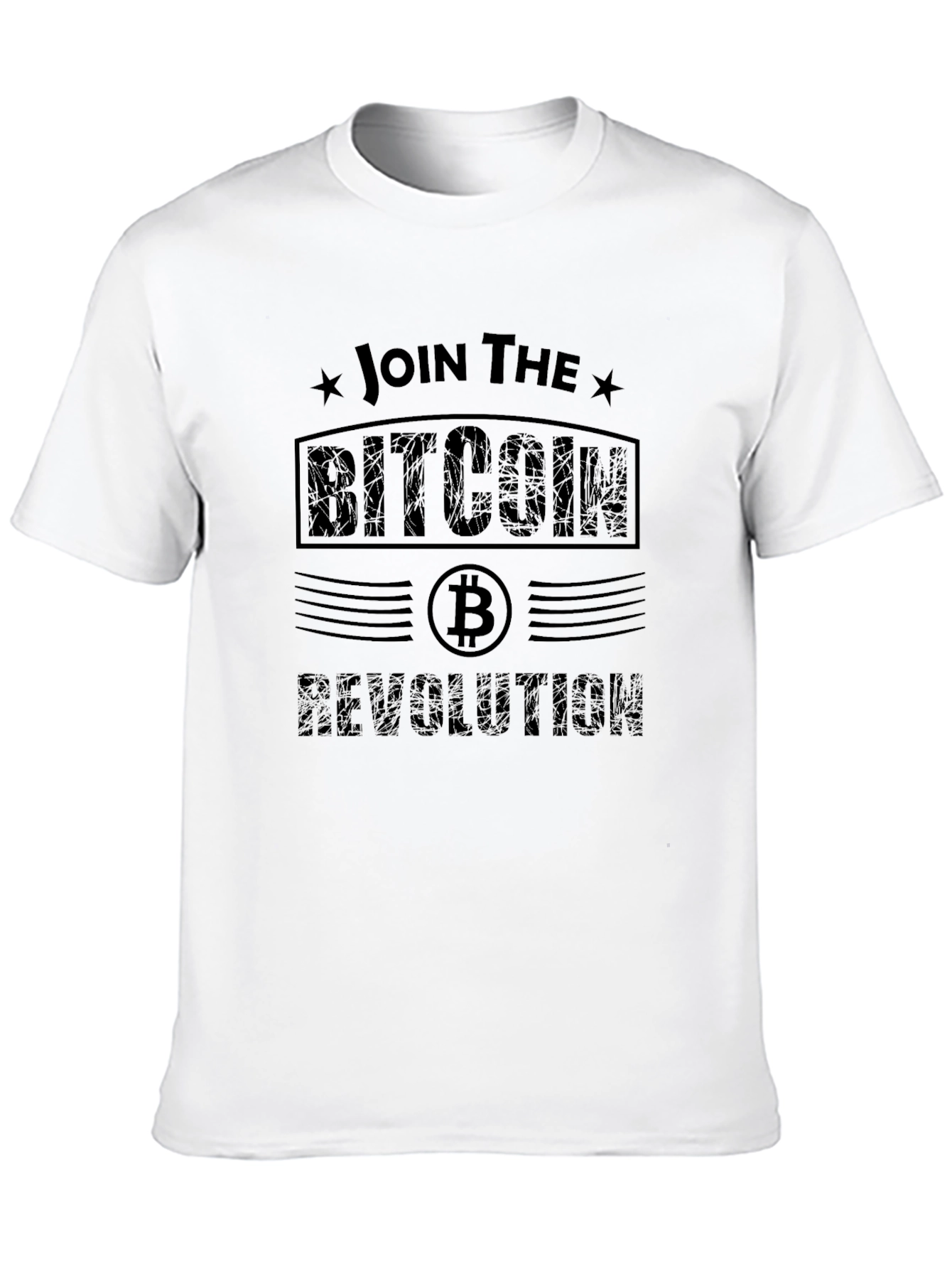Bitcoin Revolution Black T-Shirt