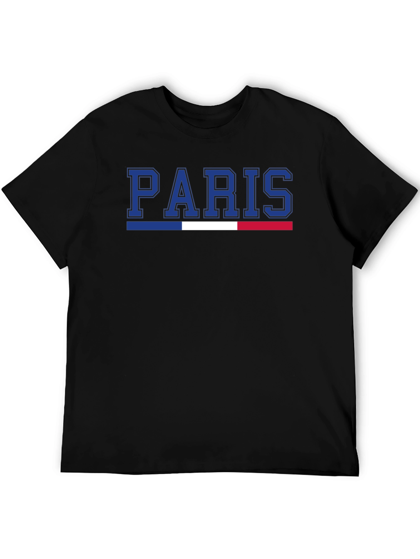 Paris France Flag Graphic T-Shirt