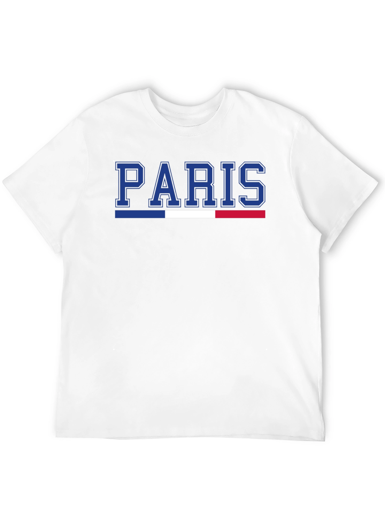 Paris France Flag Graphic T-Shirt