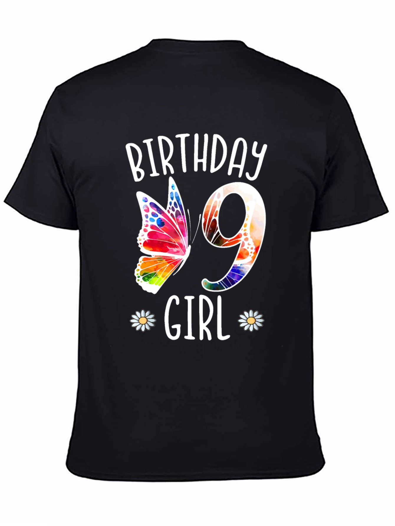 Birthday Girl Number 9 T-Shirt