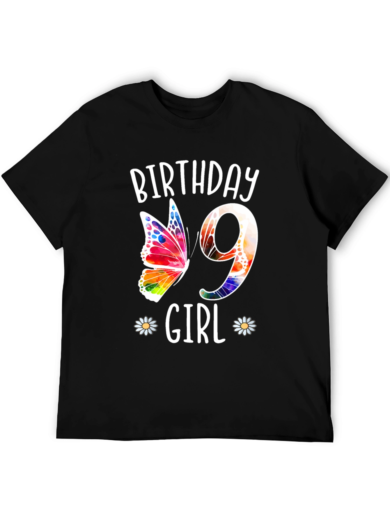 Birthday Girl Number 9 T-Shirt