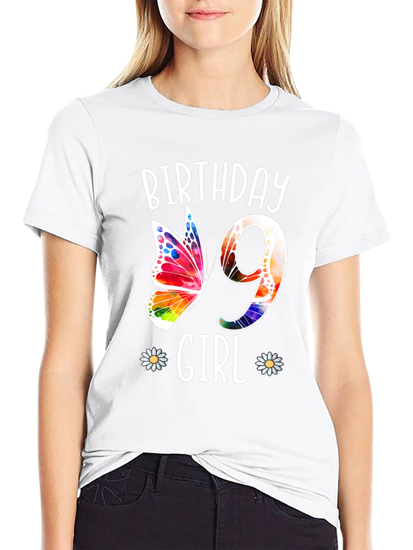 Birthday Girl Number 9 T-Shirt