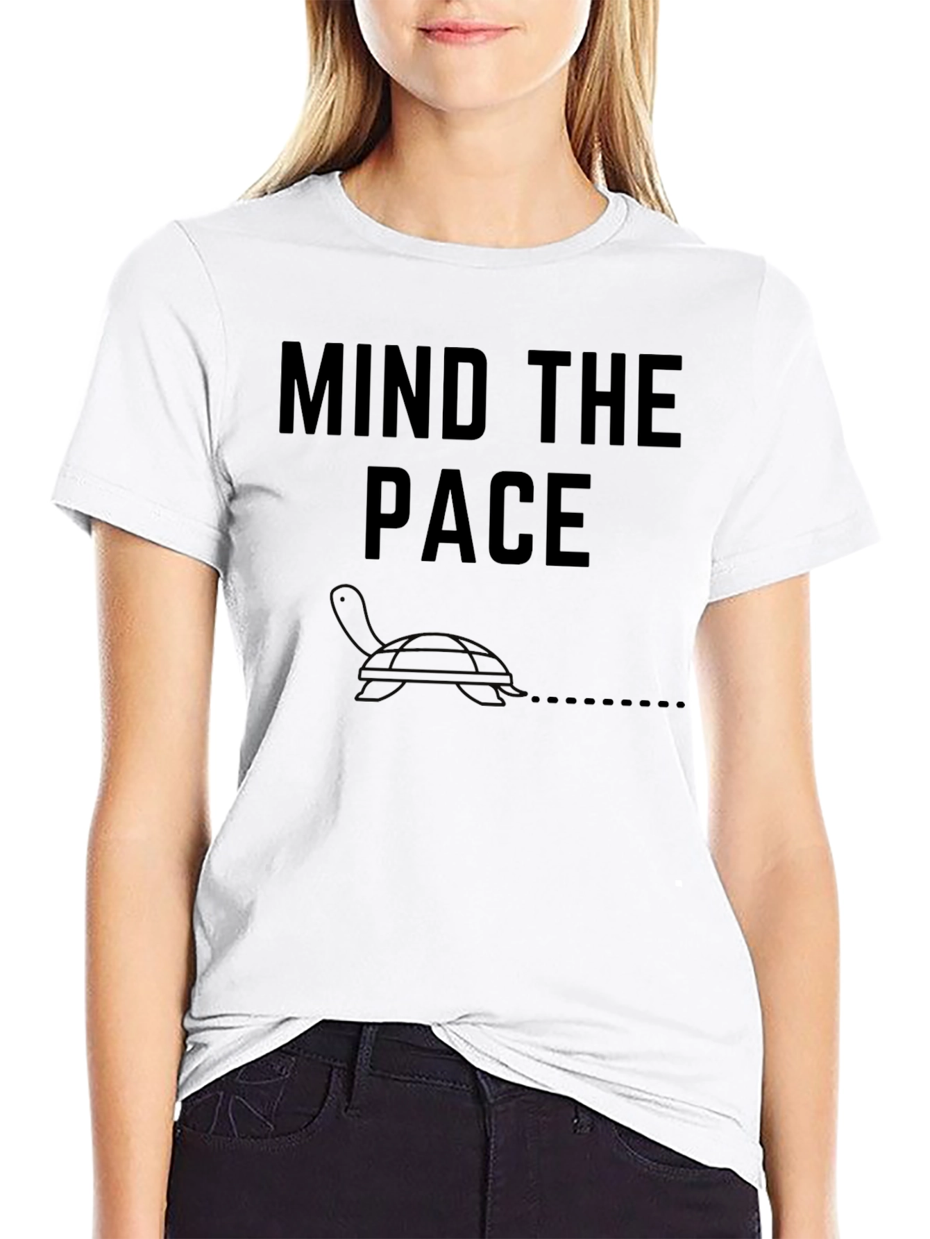 Mind the Pace Turtle Graphic Tee