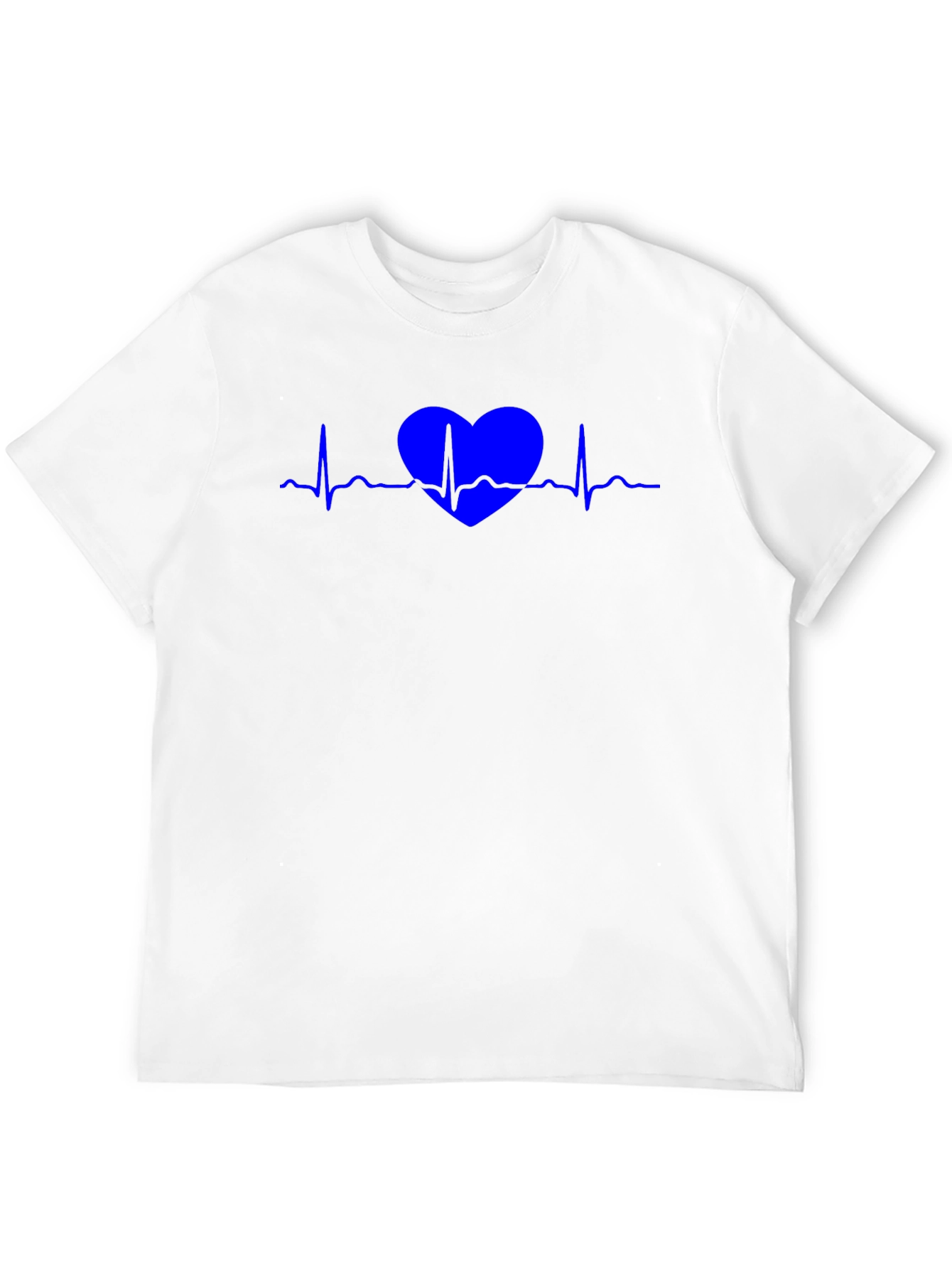 Heartbeat Love Graphic Tee - Modern Casual Style