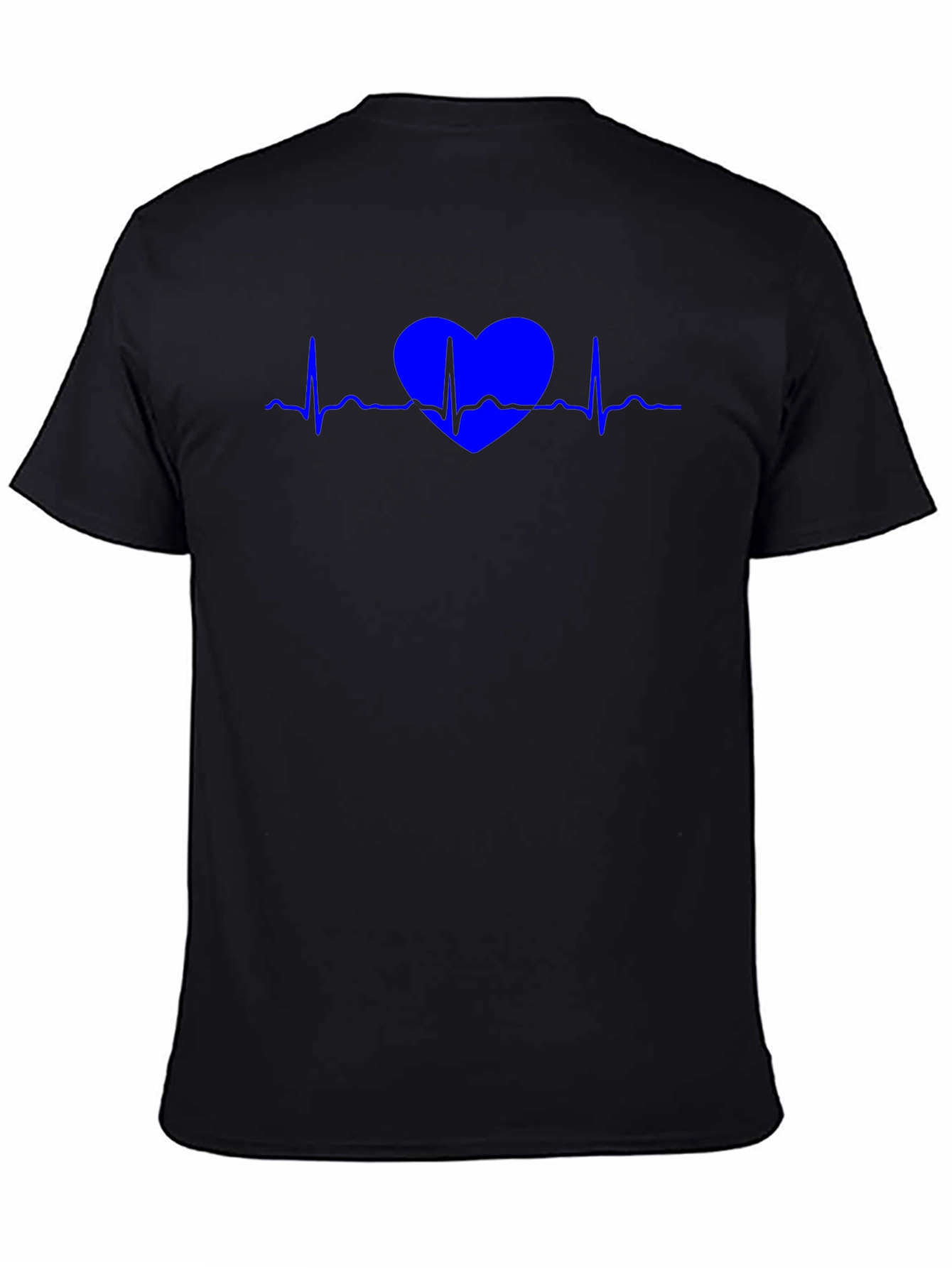 Heartbeat Love Graphic Tee - Modern Casual Style