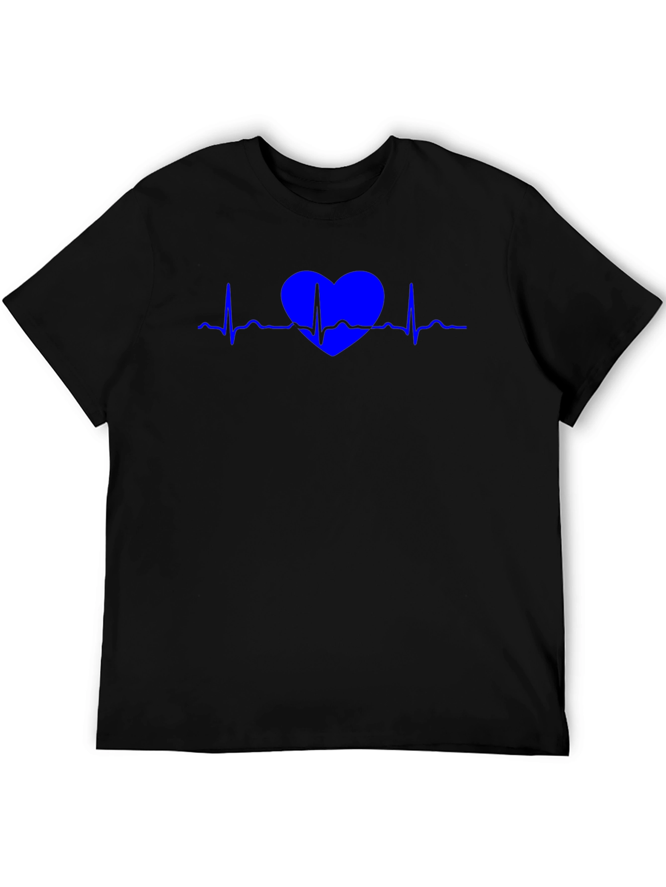 Heartbeat Love Graphic Tee - Modern Casual Style