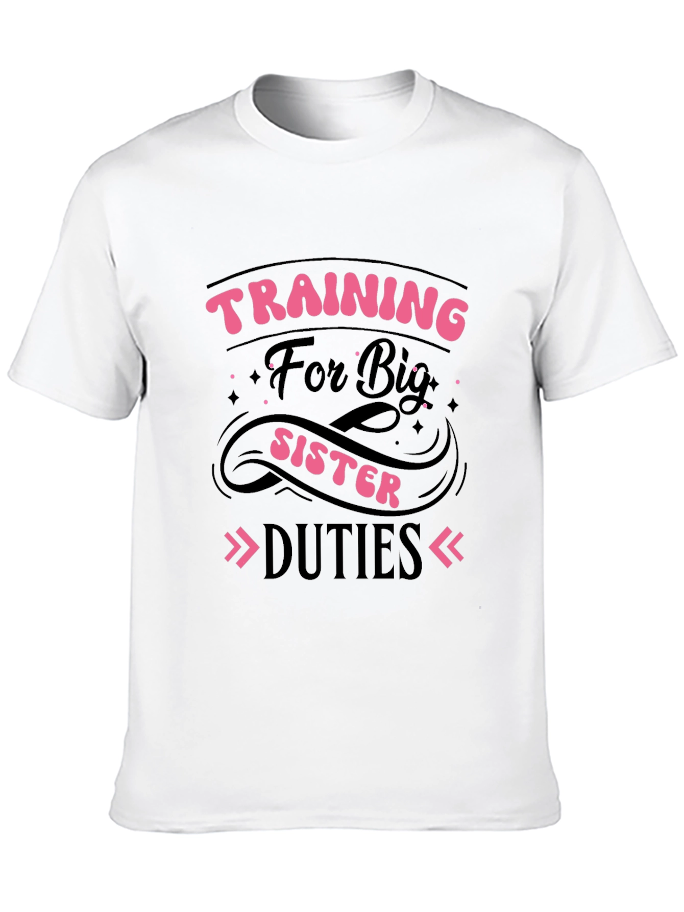 Training For Big Sister Duties T-Shirt