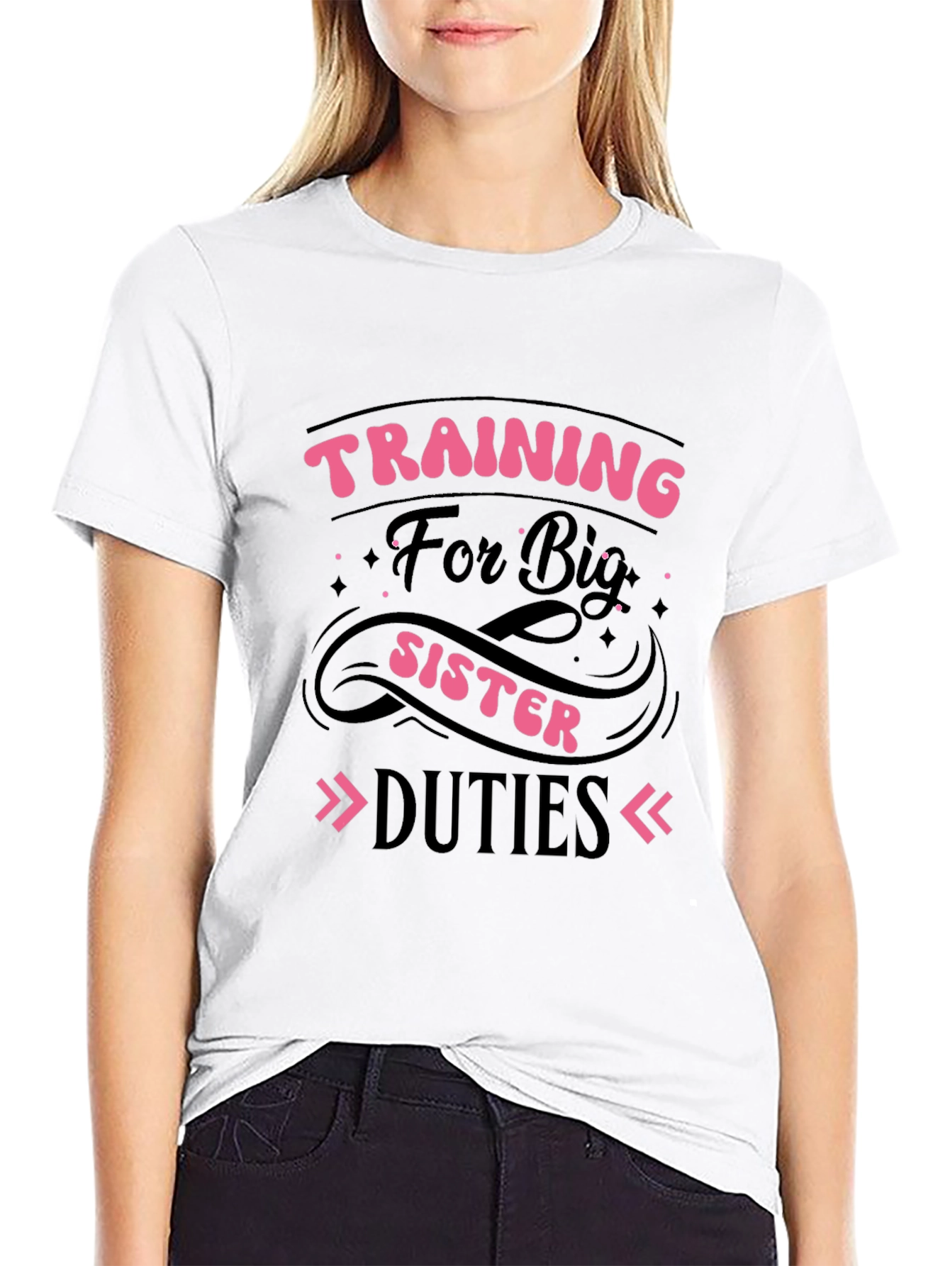 Training For Big Sister Duties T-Shirt