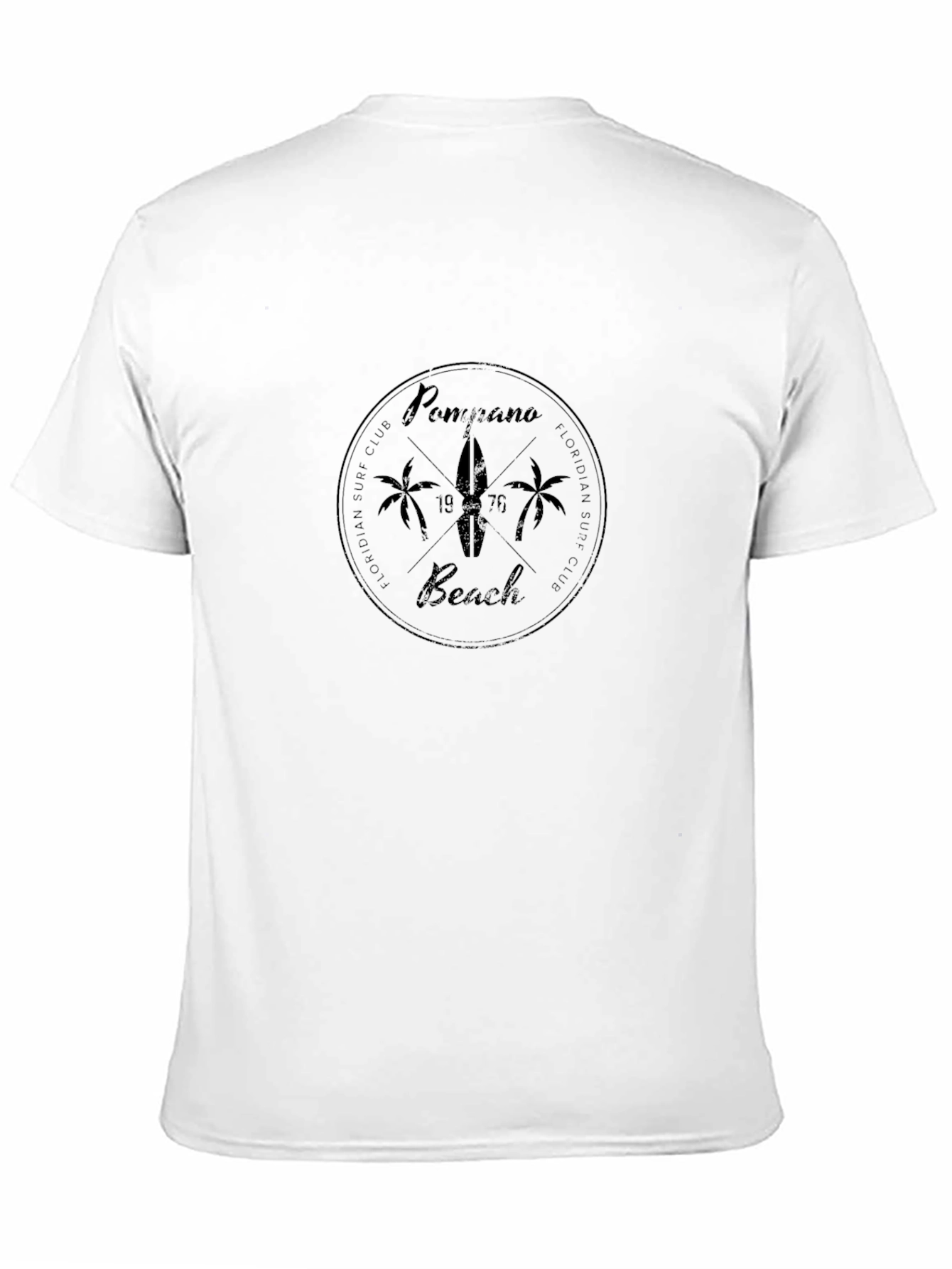 Pompano Beach Surf Club Black T-Shirt