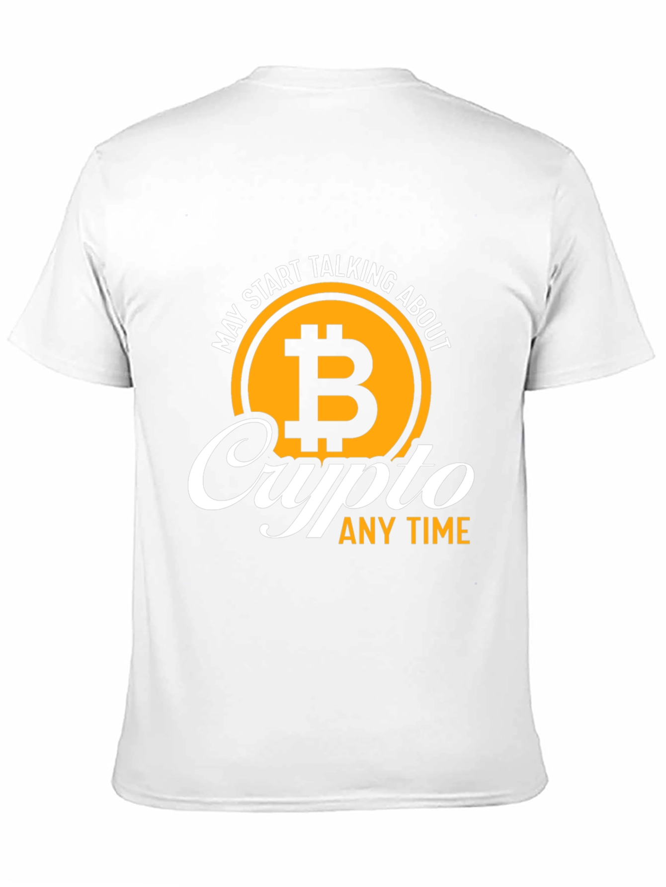 Crypto Bitcoin T-Shirt - Talk Crypto Anytime!