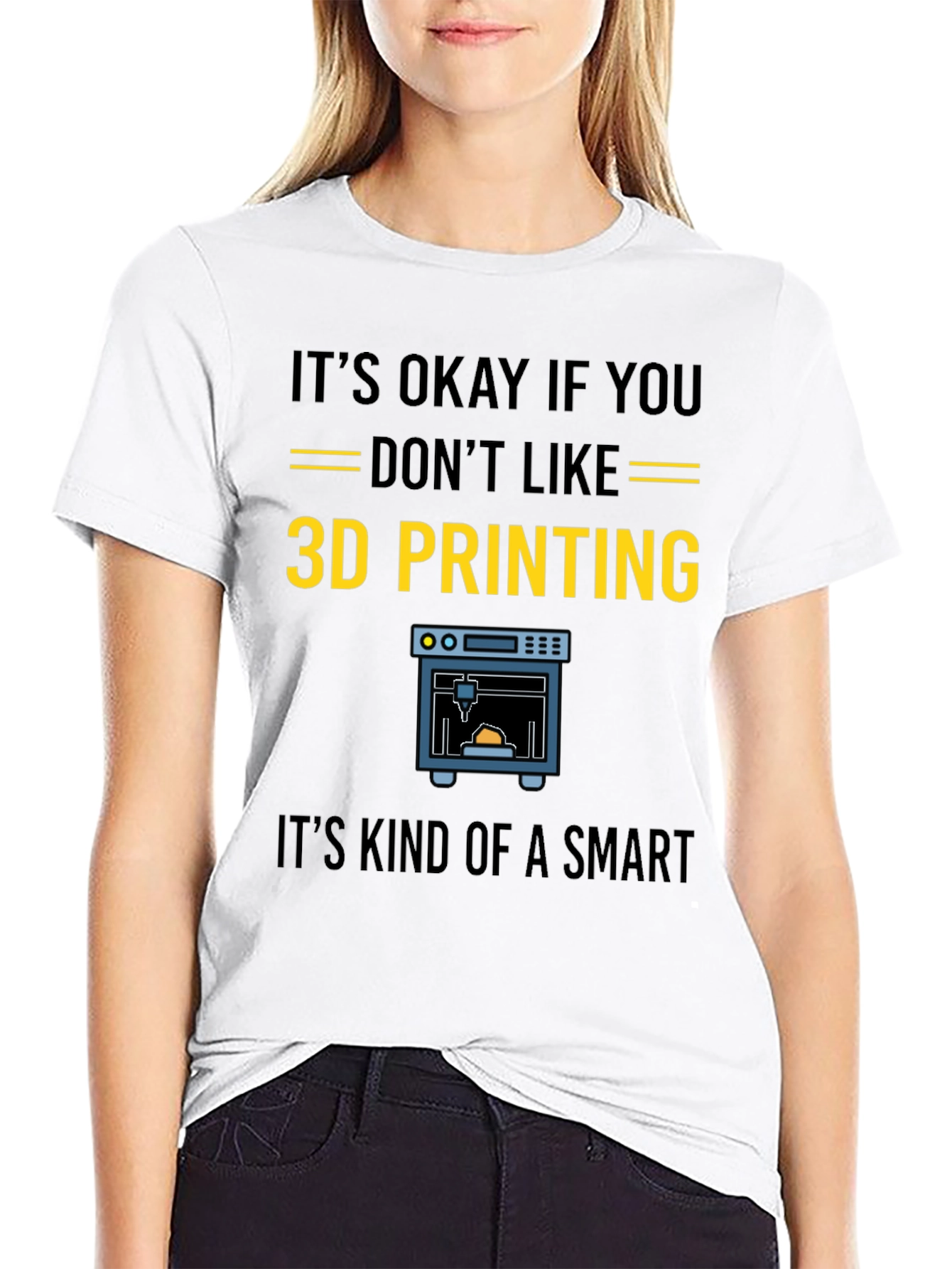 Funny 3D Printing T-Shirt for Tech Enthusiasts