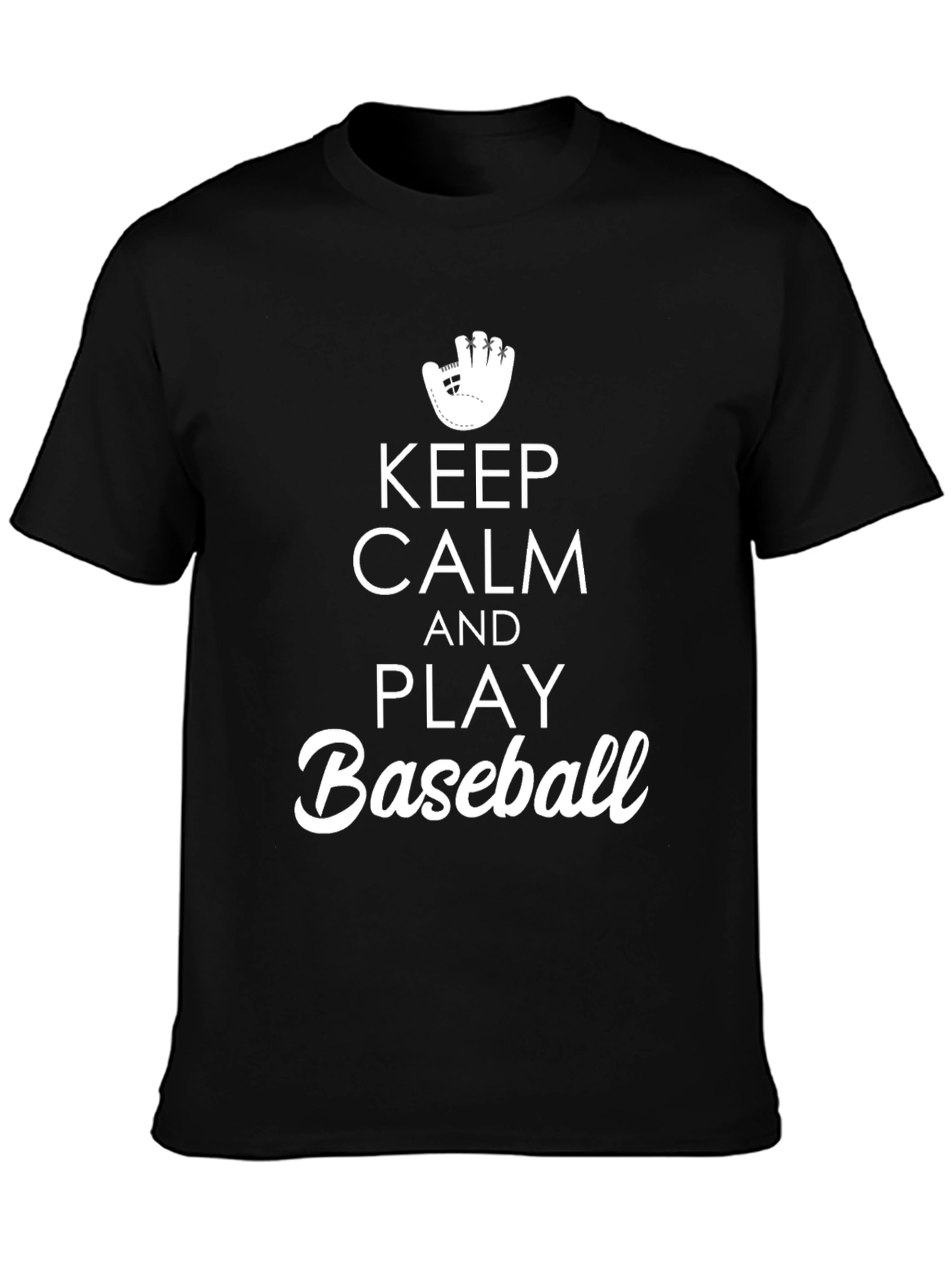 Keep Calm and Play Baseball T-Shirt