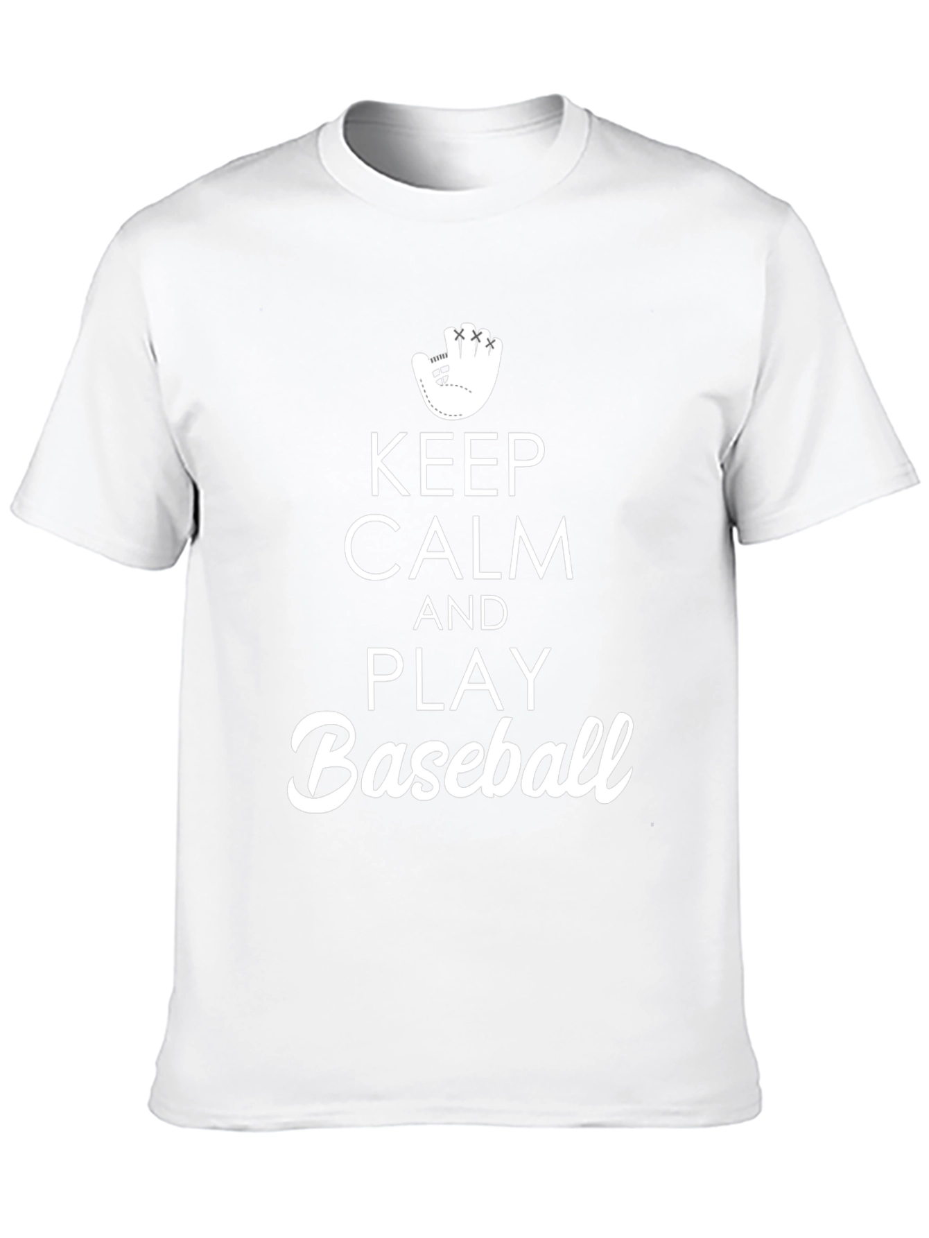 Keep Calm and Play Baseball T-Shirt
