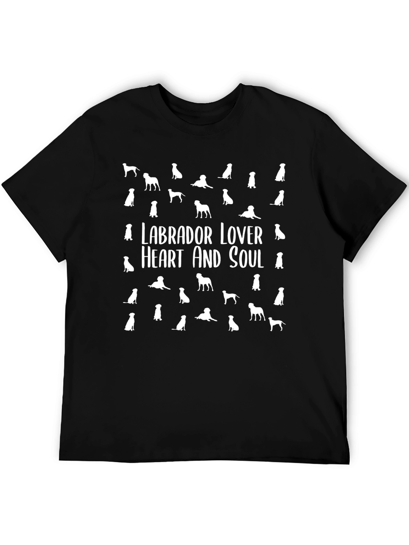 Labrador Lover Heart and Soul Graphic T-Shirt