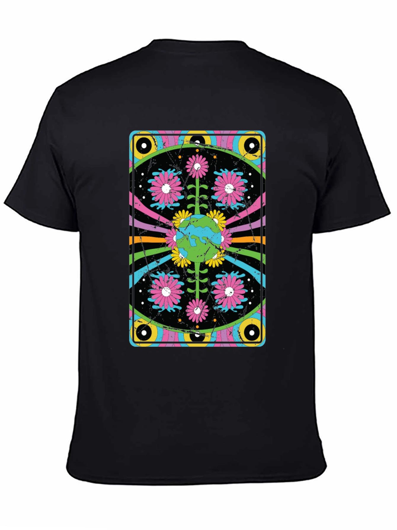 Groovy Earth Flower Graphic Tee