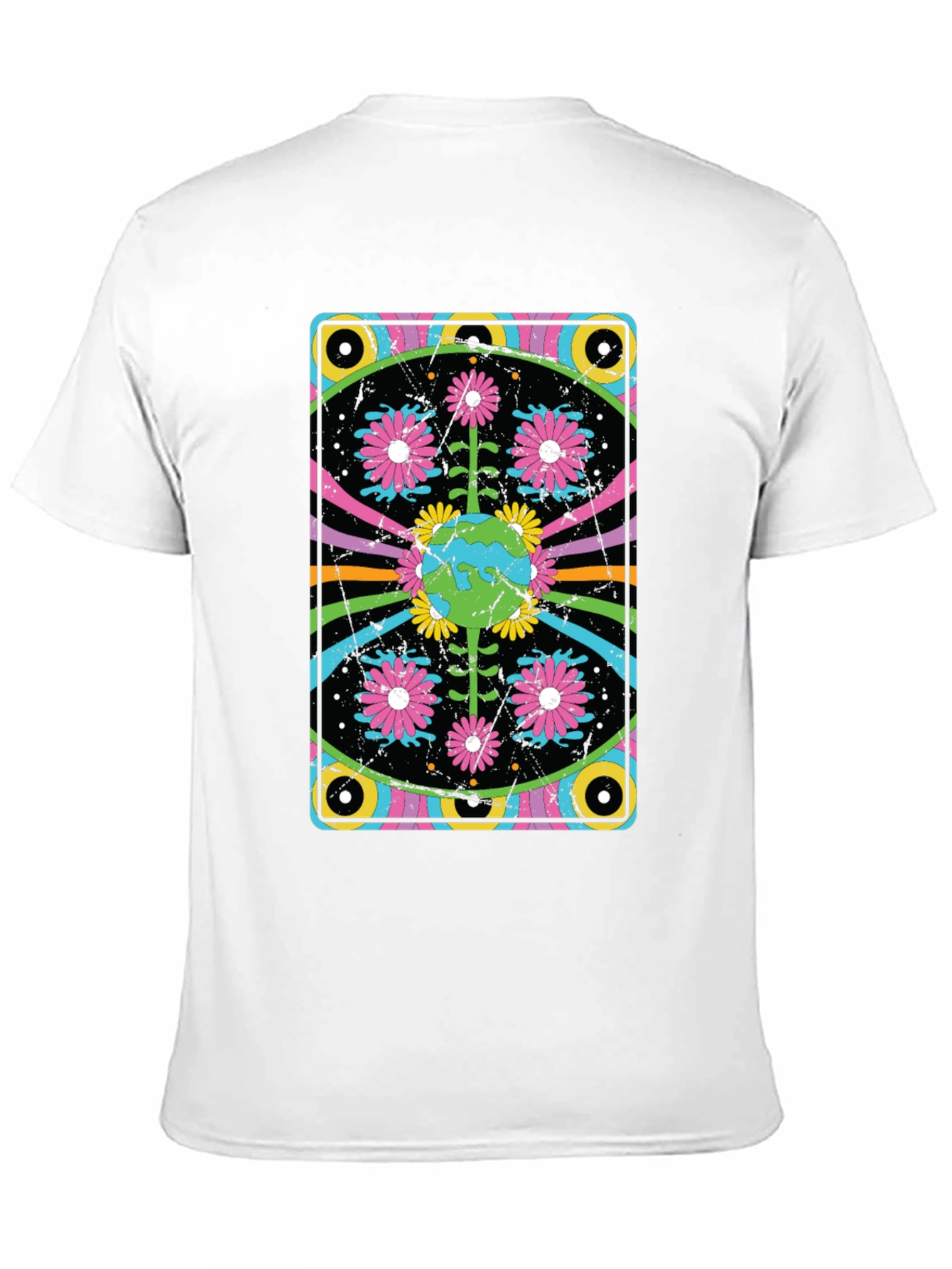 Groovy Earth Flower Graphic Tee