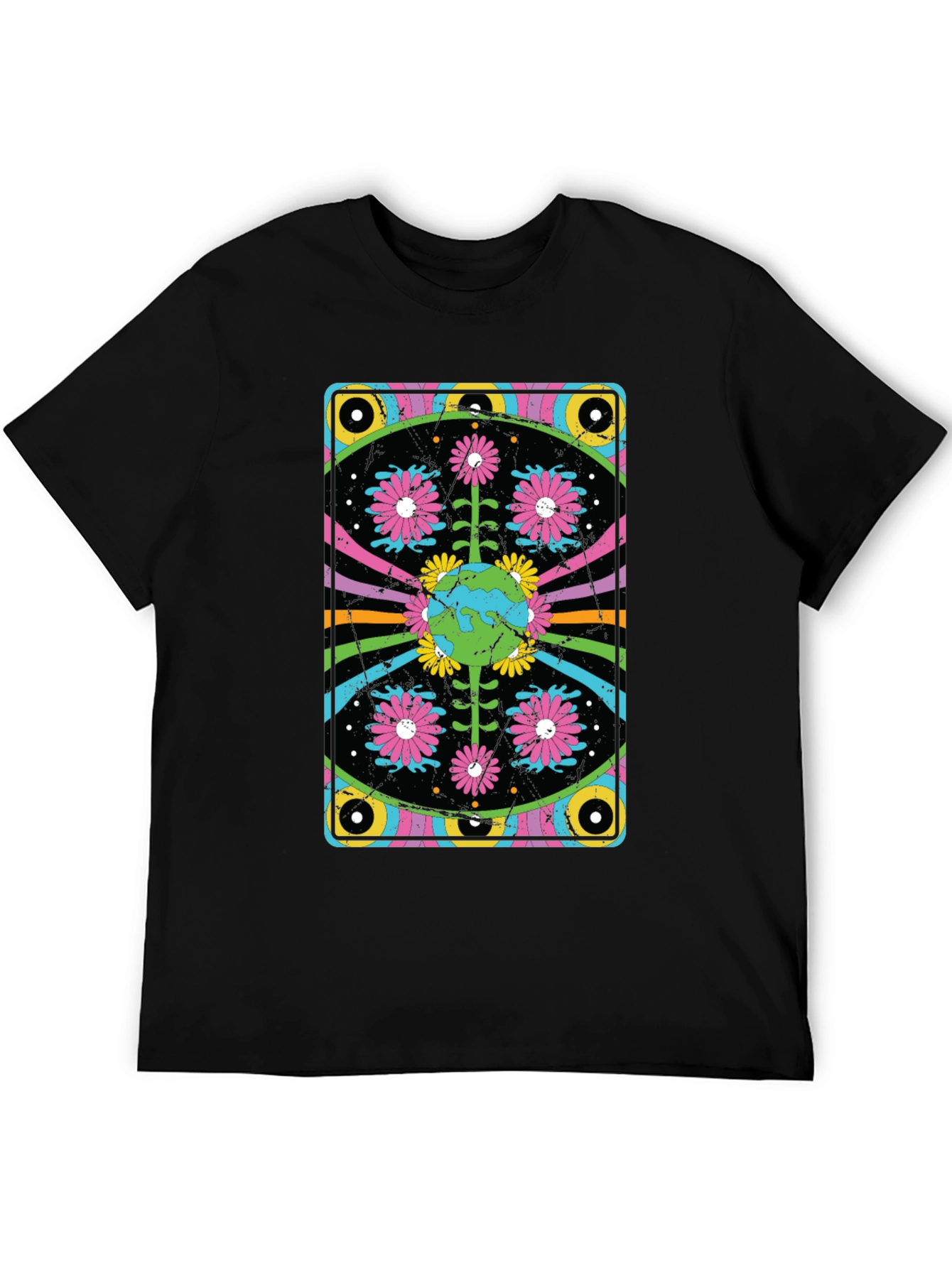 Groovy Earth Flower Graphic Tee