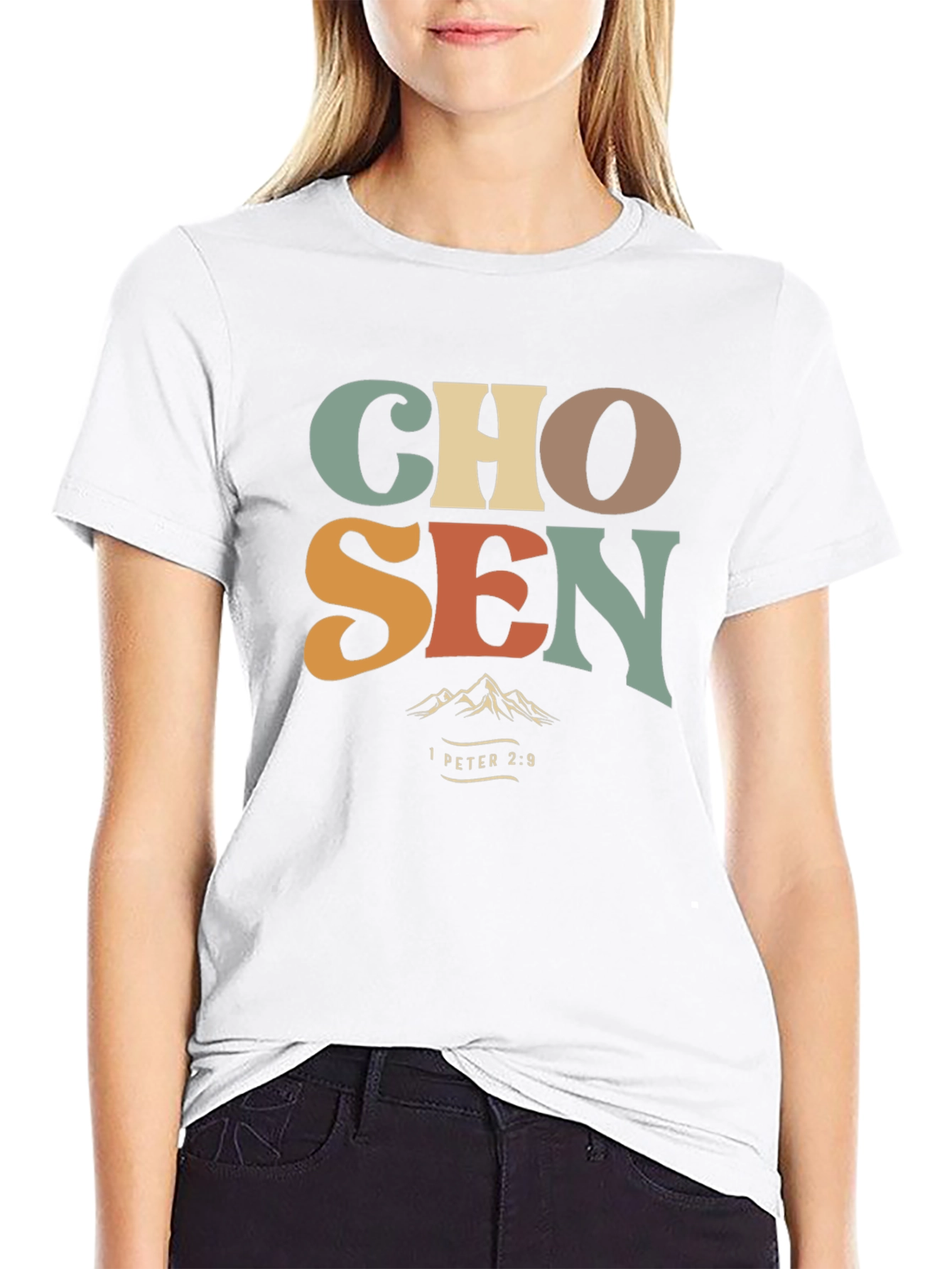 Chosen T-Shirt - Bible Verse 1 Peter 2:9
