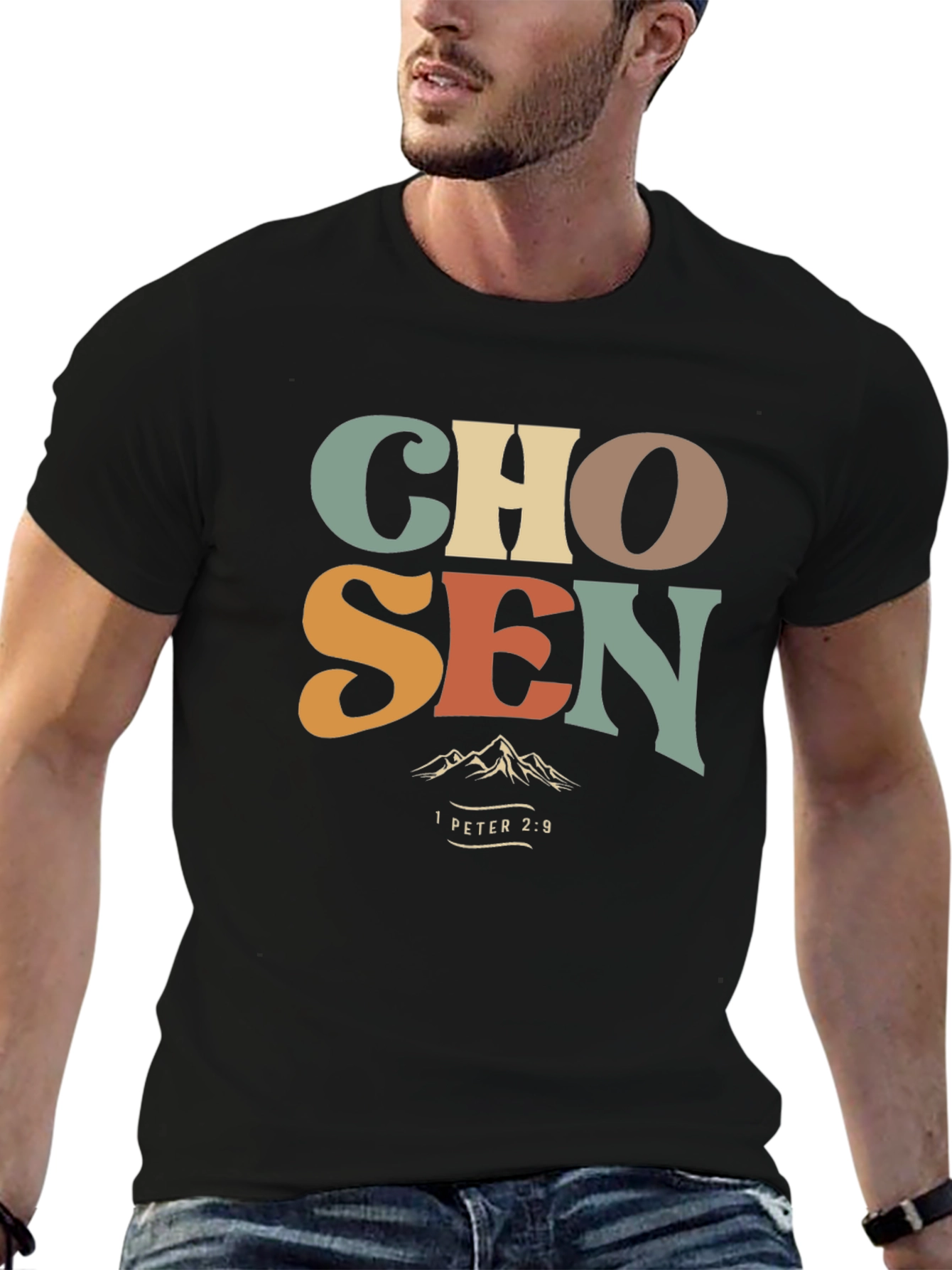 Chosen T-Shirt - Bible Verse 1 Peter 2:9