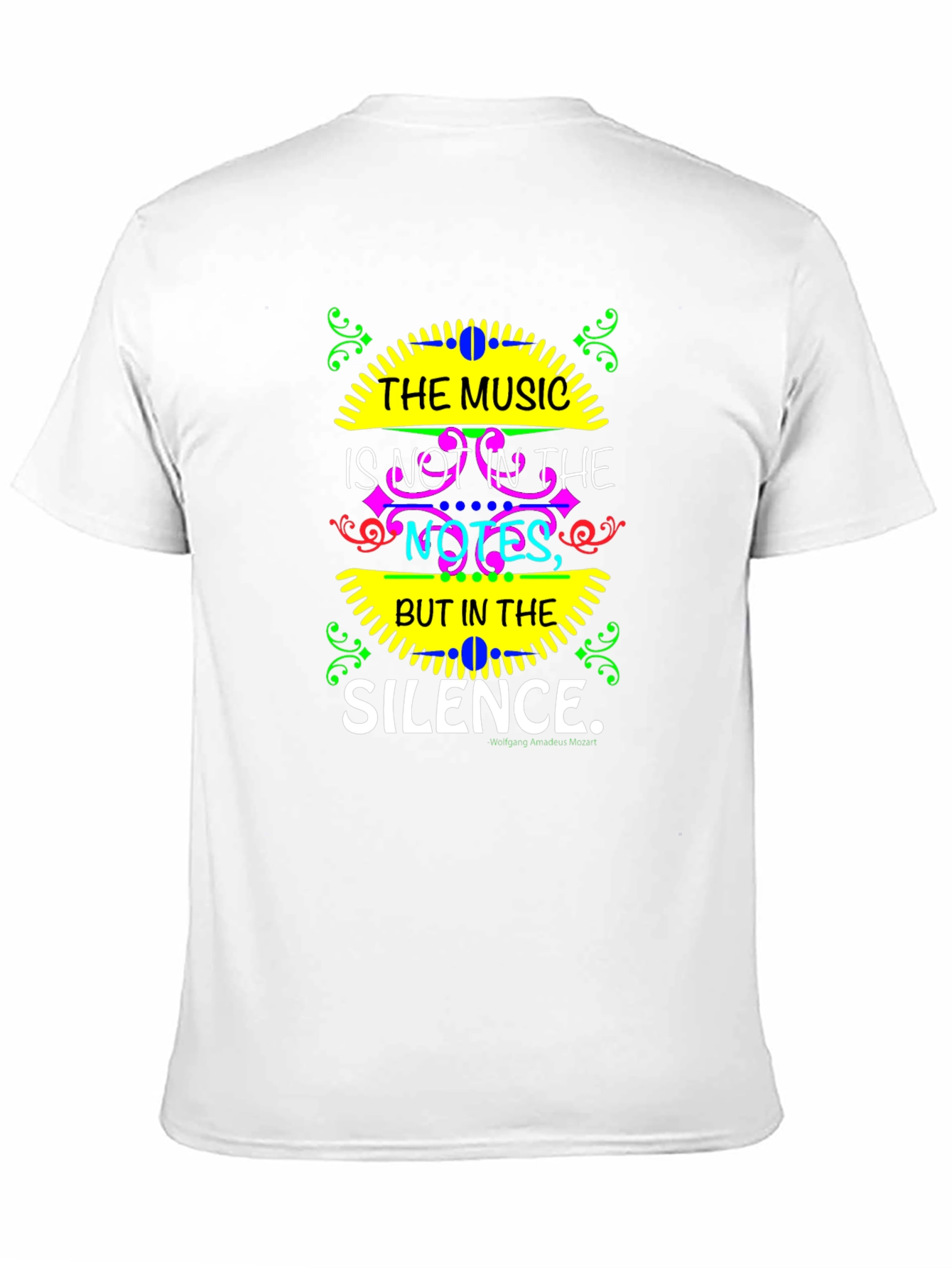 The Music is in The Silence Graphic T-Shirt