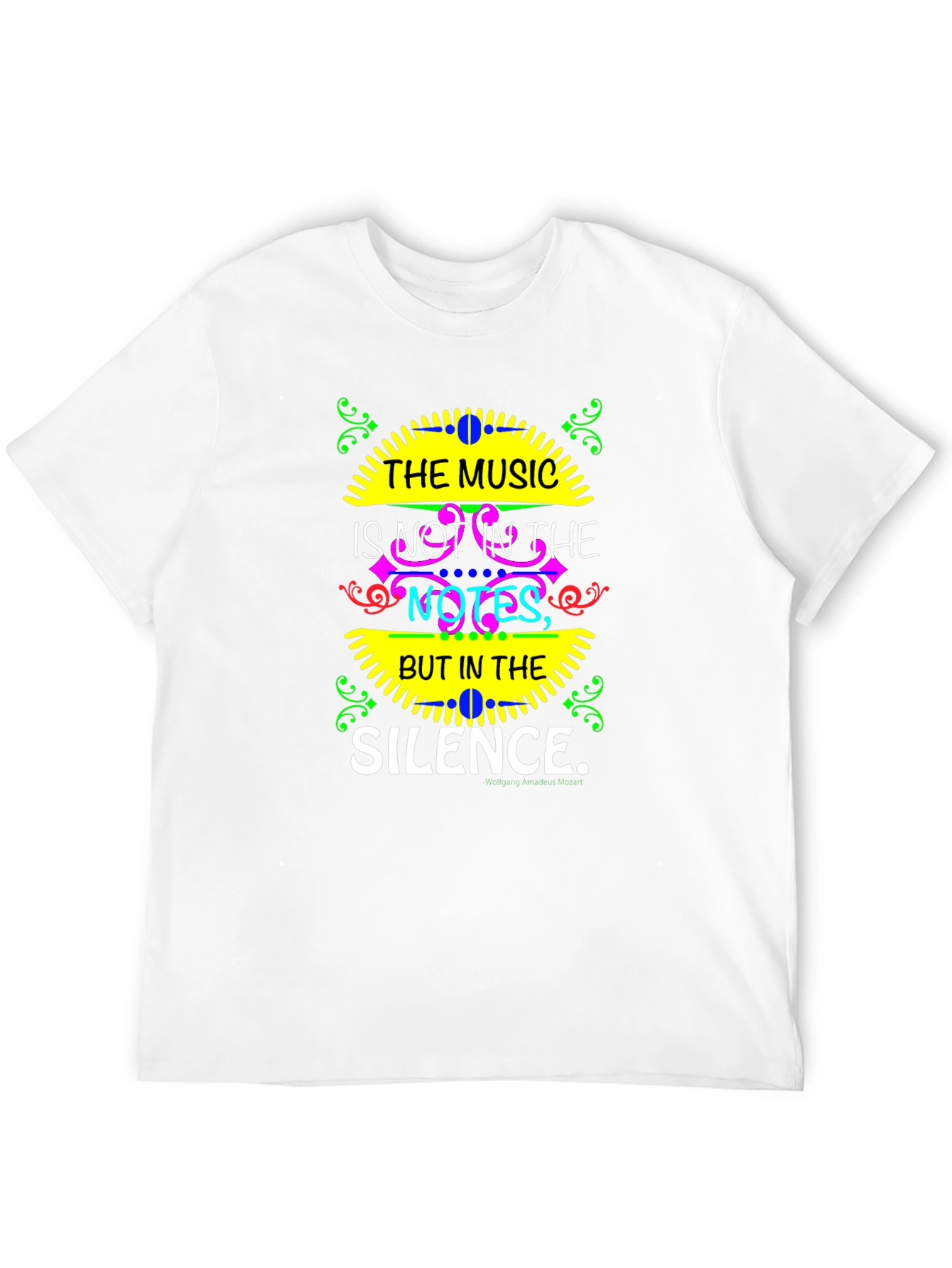 The Music is in The Silence Graphic T-Shirt