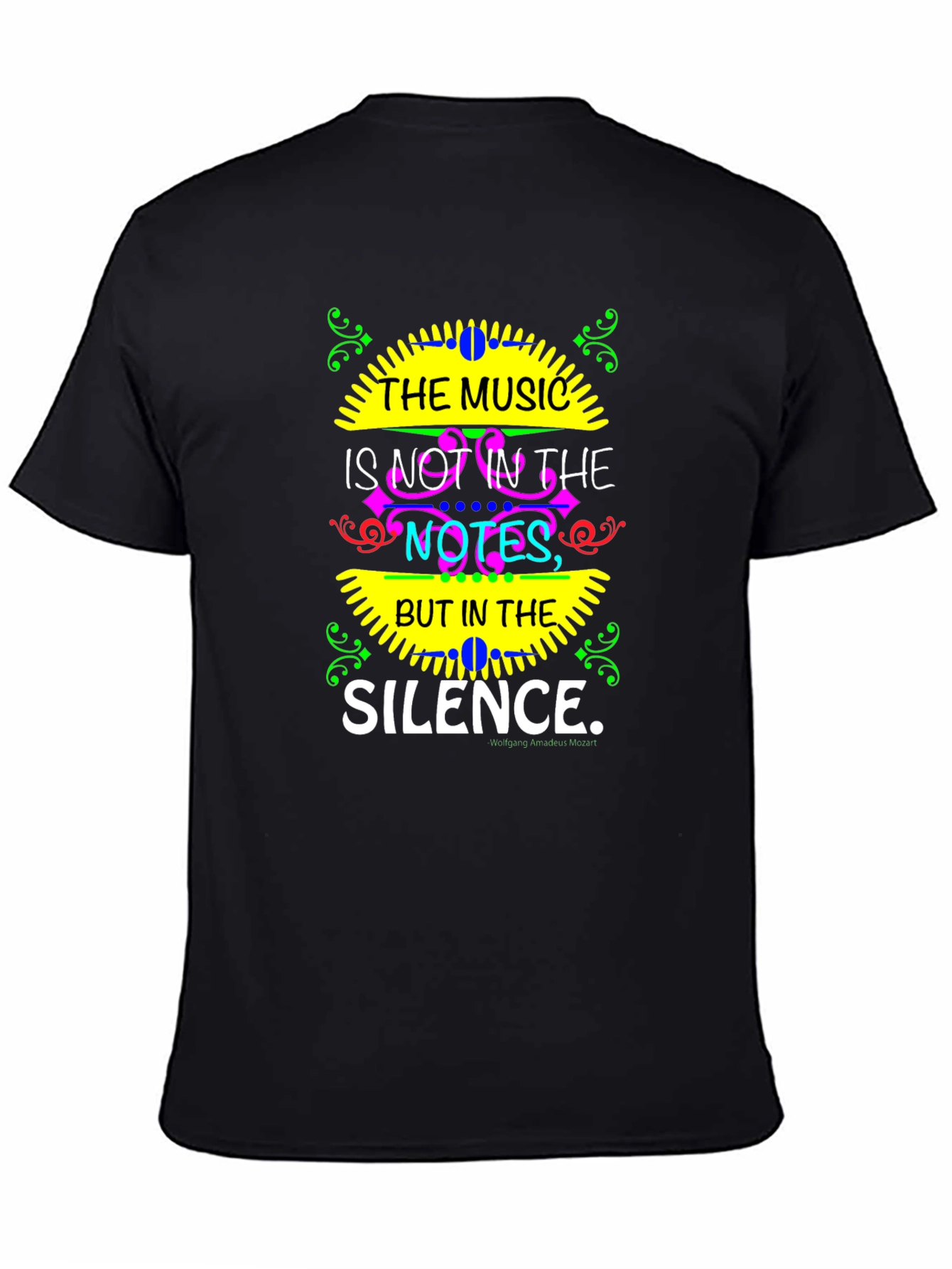 The Music is in The Silence Graphic T-Shirt