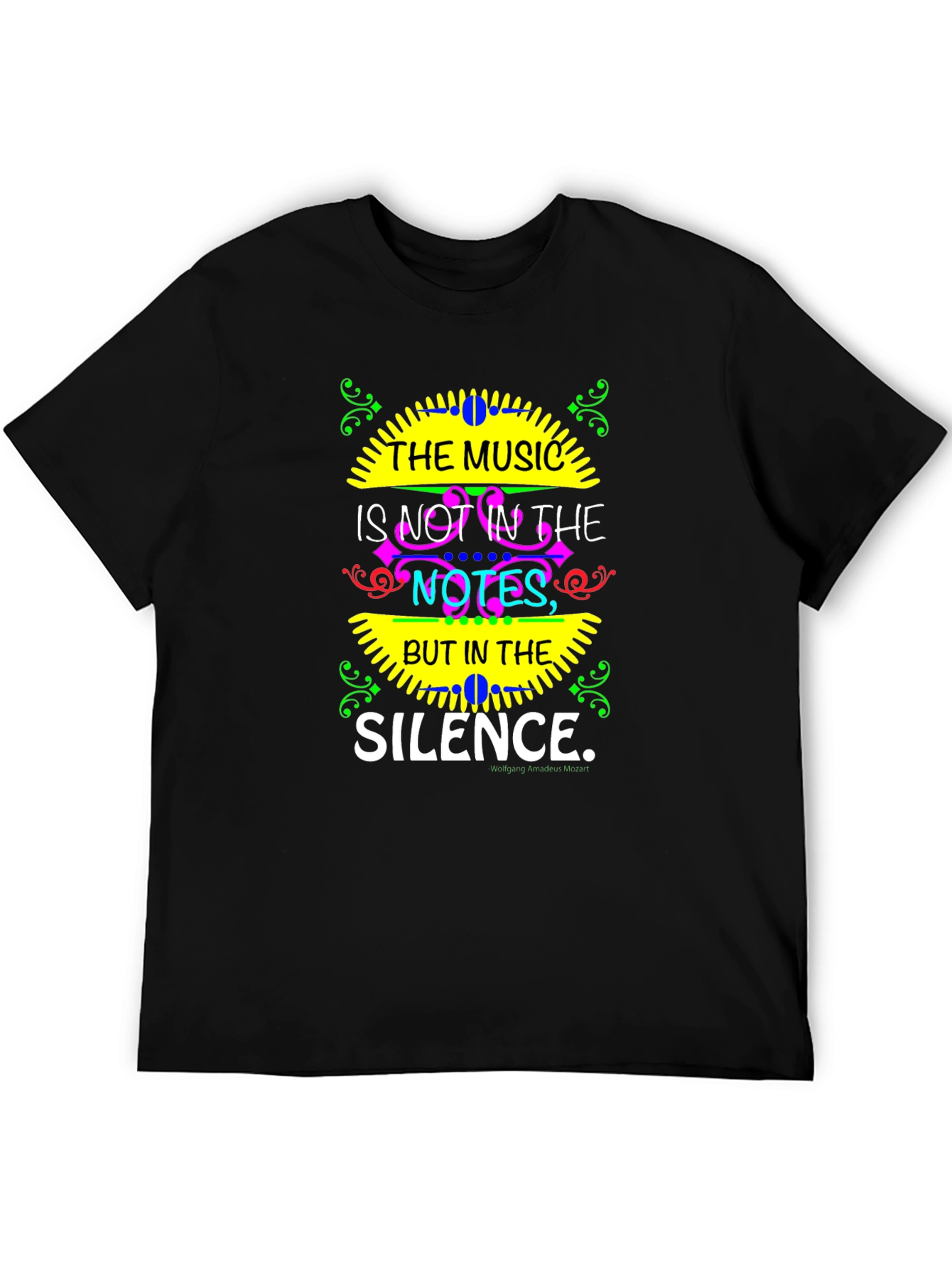 The Music is in The Silence Graphic T-Shirt