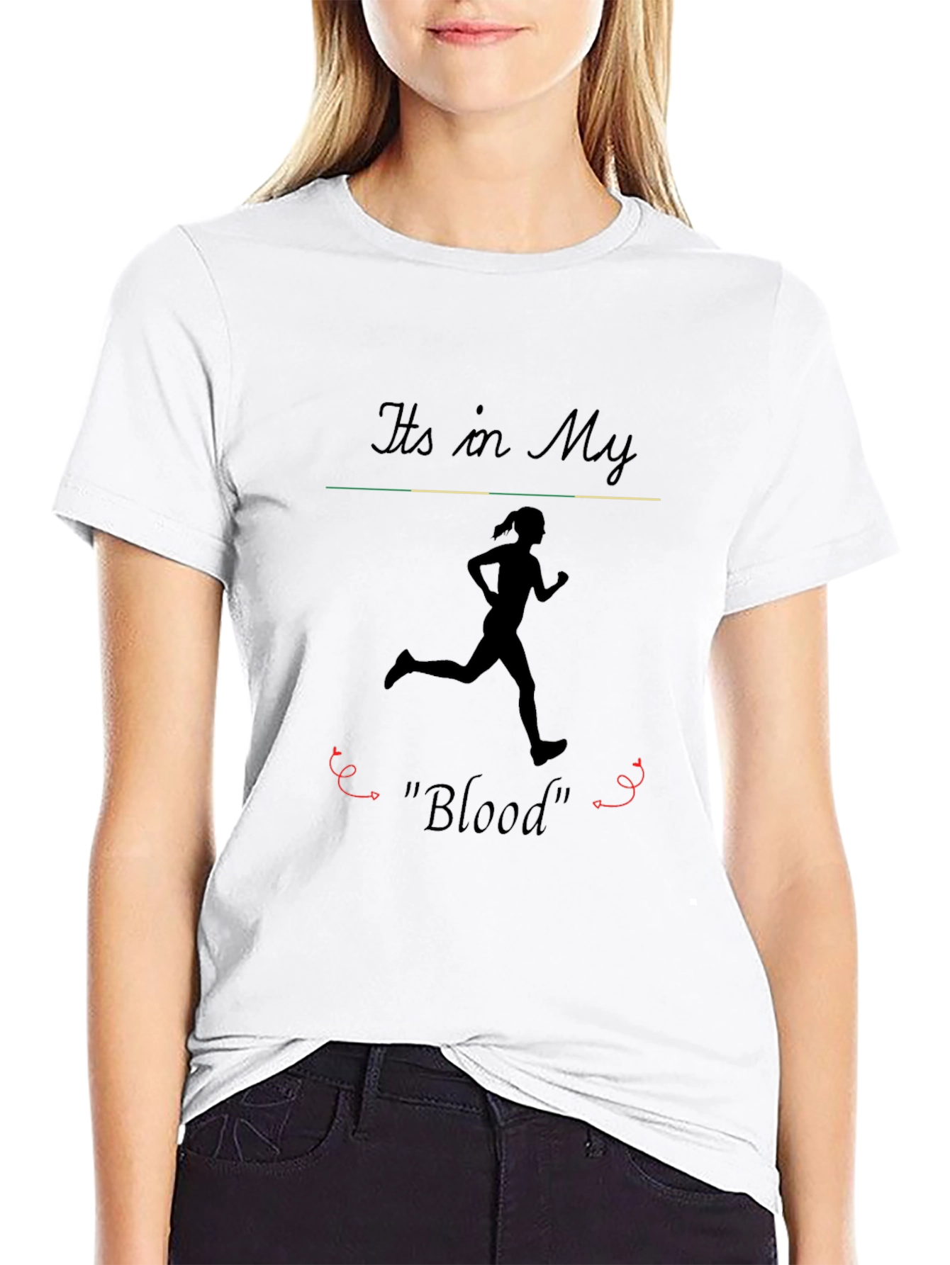 Running Is In My Blood T-Shirt