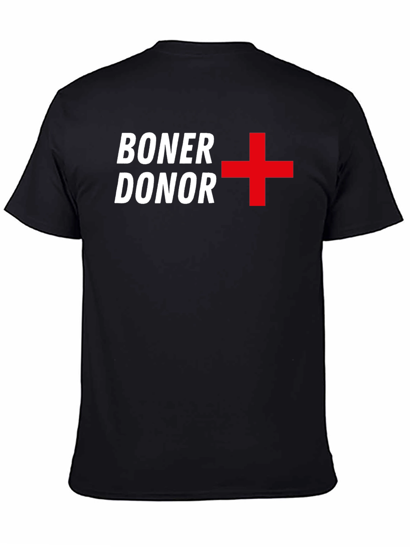 Boner Donor Graphic Tee - Black T-Shirt