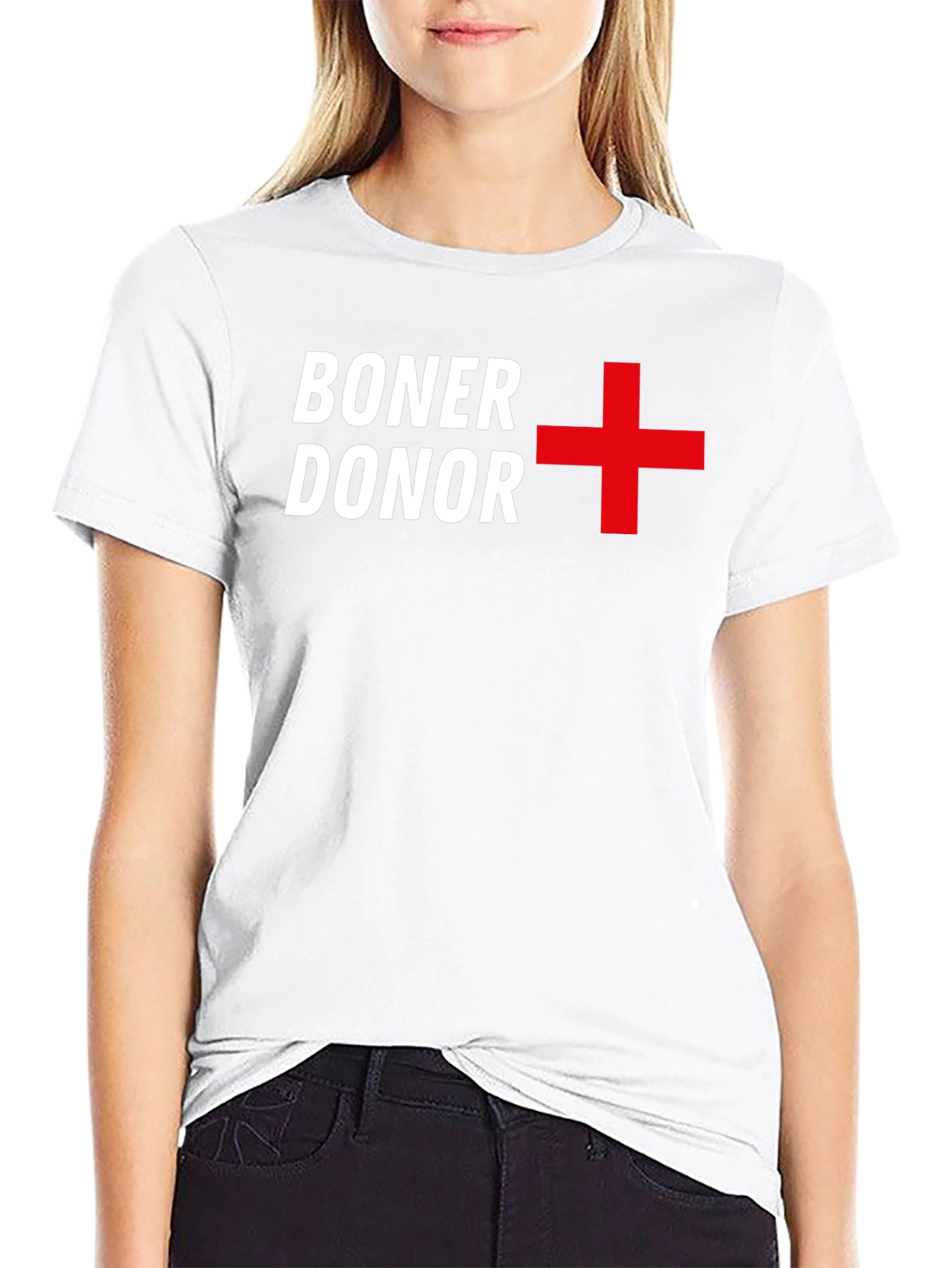 Boner Donor Graphic Tee - Black T-Shirt