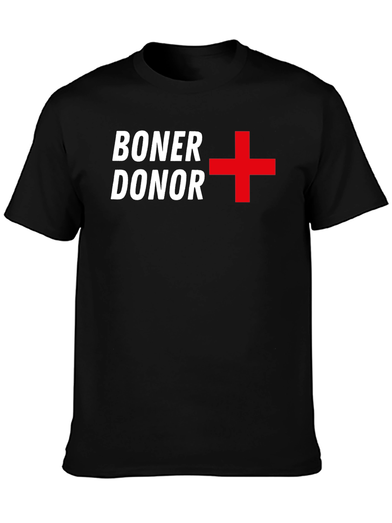 Boner Donor Graphic Tee - Black T-Shirt
