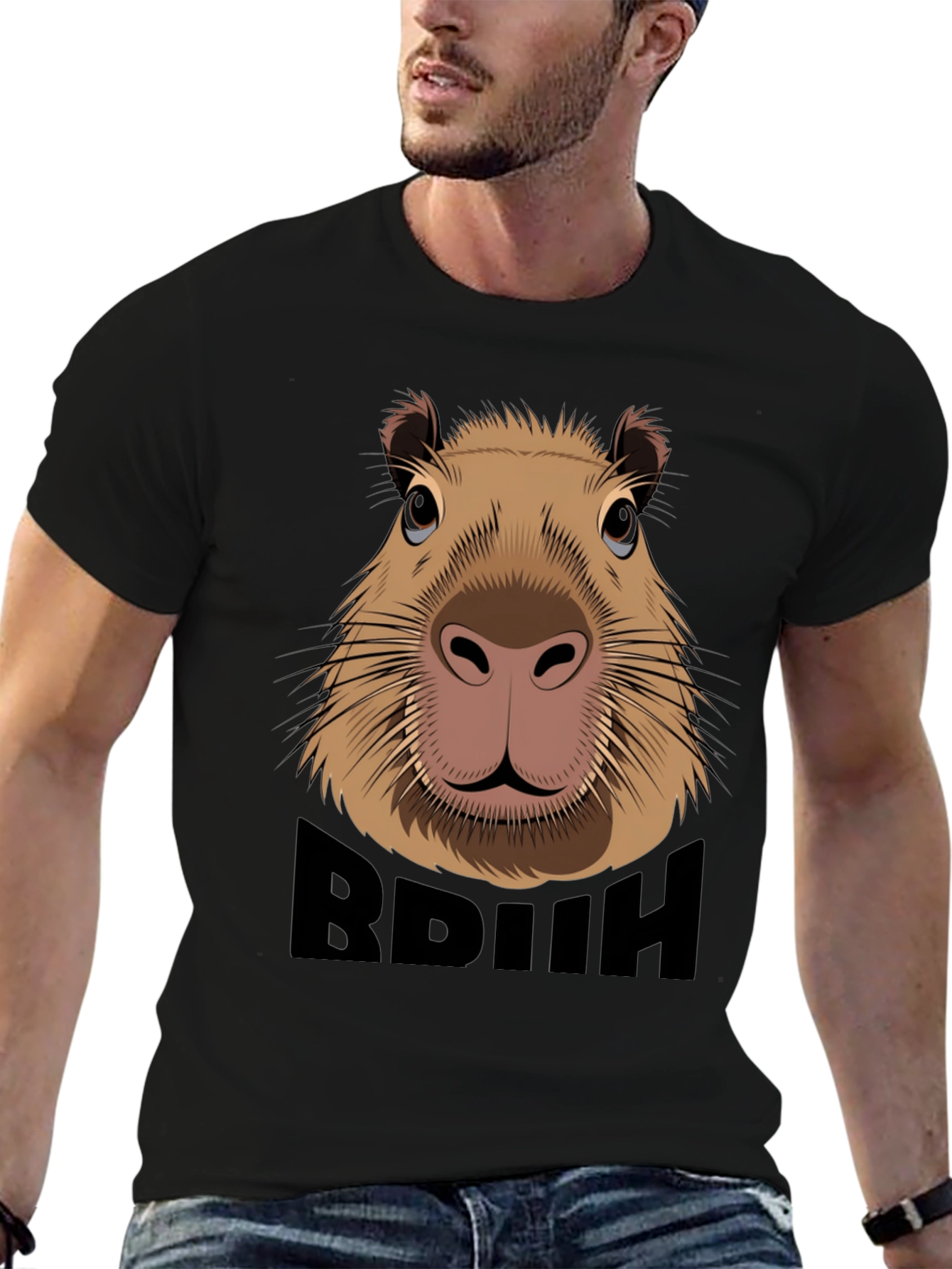 Capybara BDIIH T-Shirt -  Unique Animal Graphic Tee