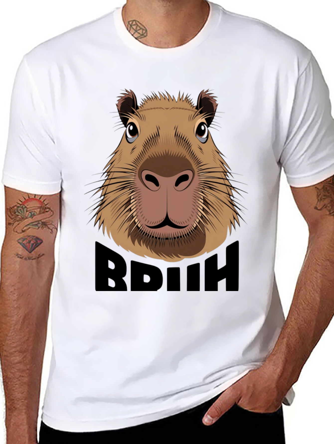 Capybara BDIIH T-Shirt -  Unique Animal Graphic Tee