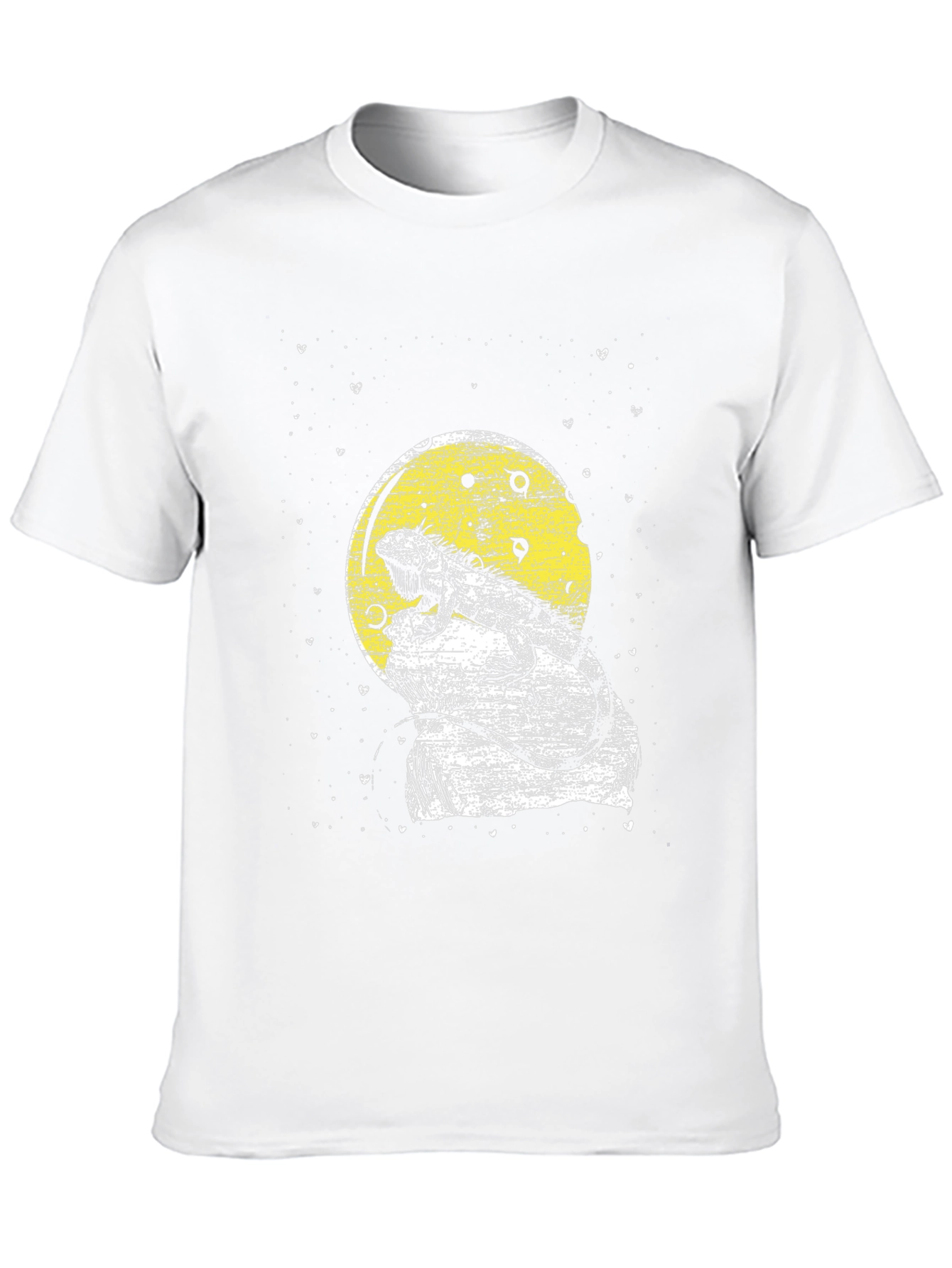Iguana Moon Mens Graphic T-Shirt