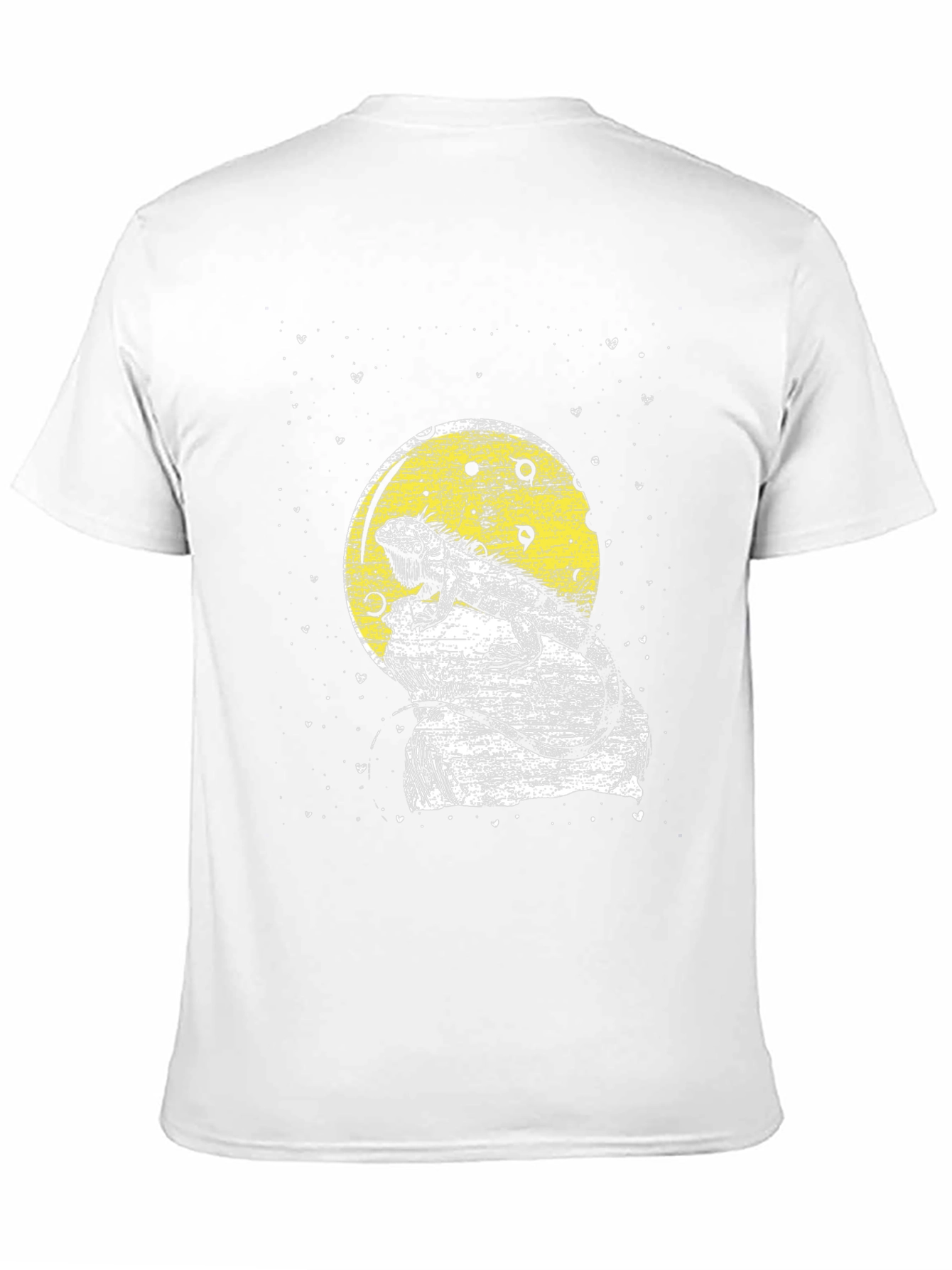 Iguana Moon Mens Graphic T-Shirt