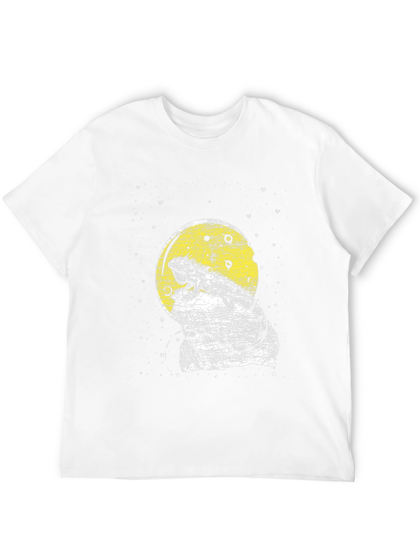 Iguana Moon Mens Graphic T-Shirt