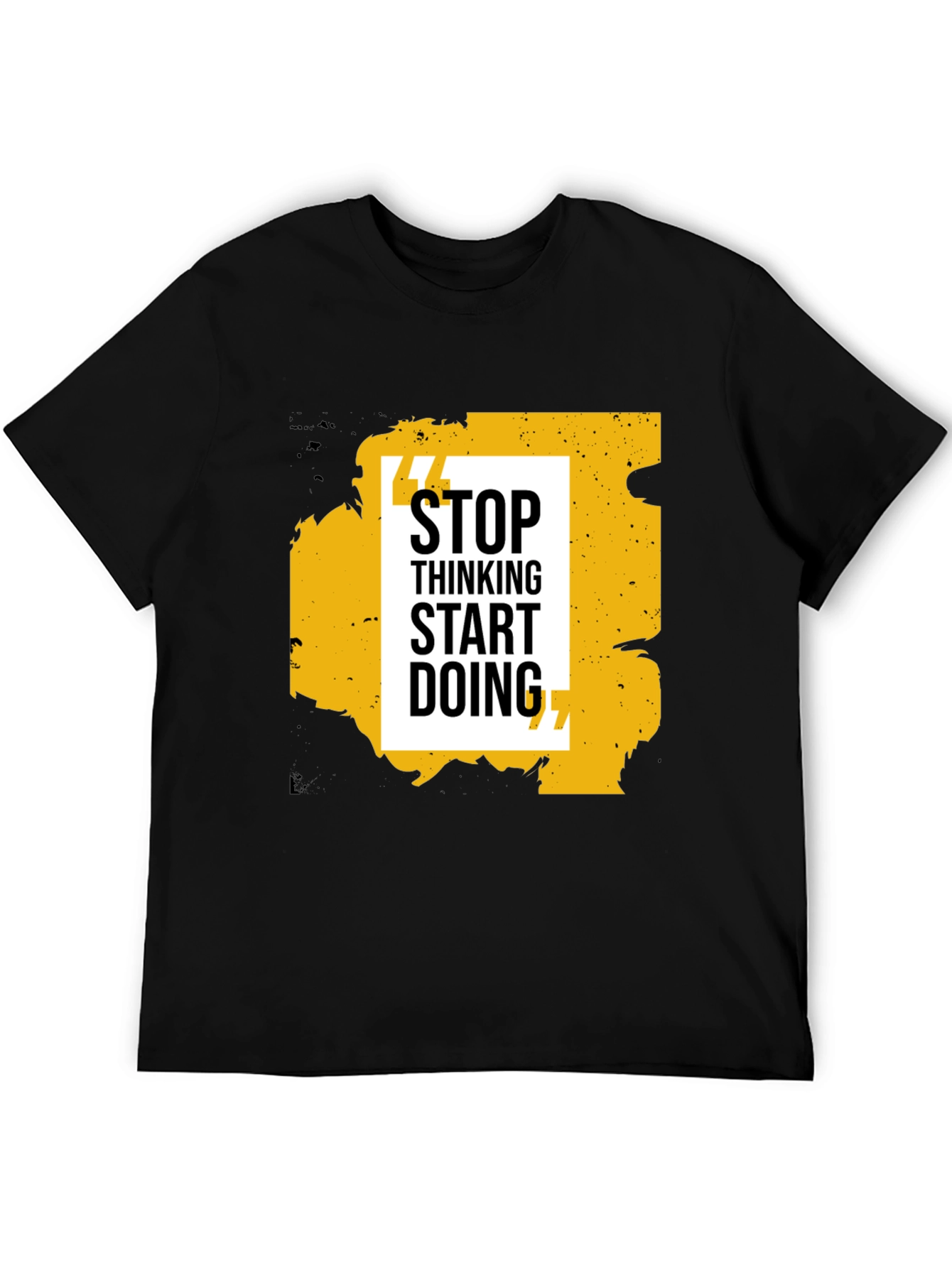 Motivational Graphic Print T-Shirt