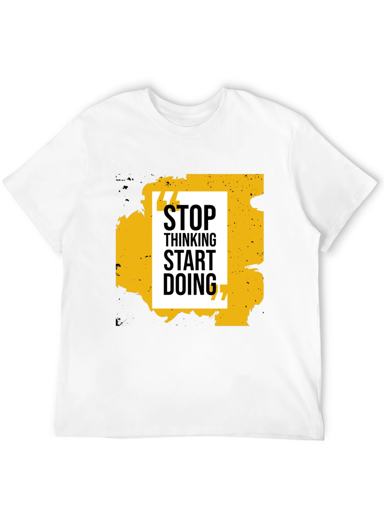Motivational Graphic Print T-Shirt