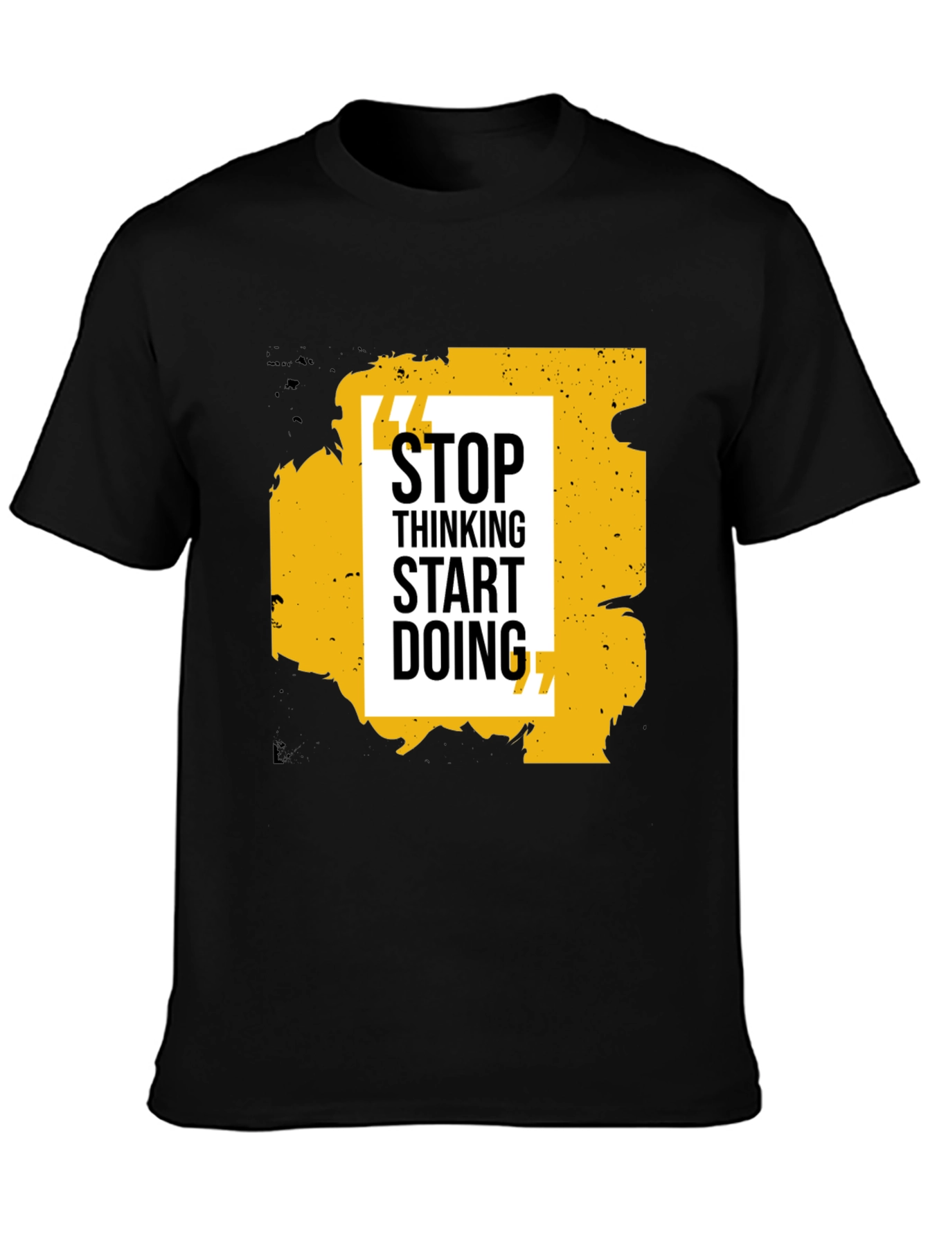 Motivational Graphic Print T-Shirt