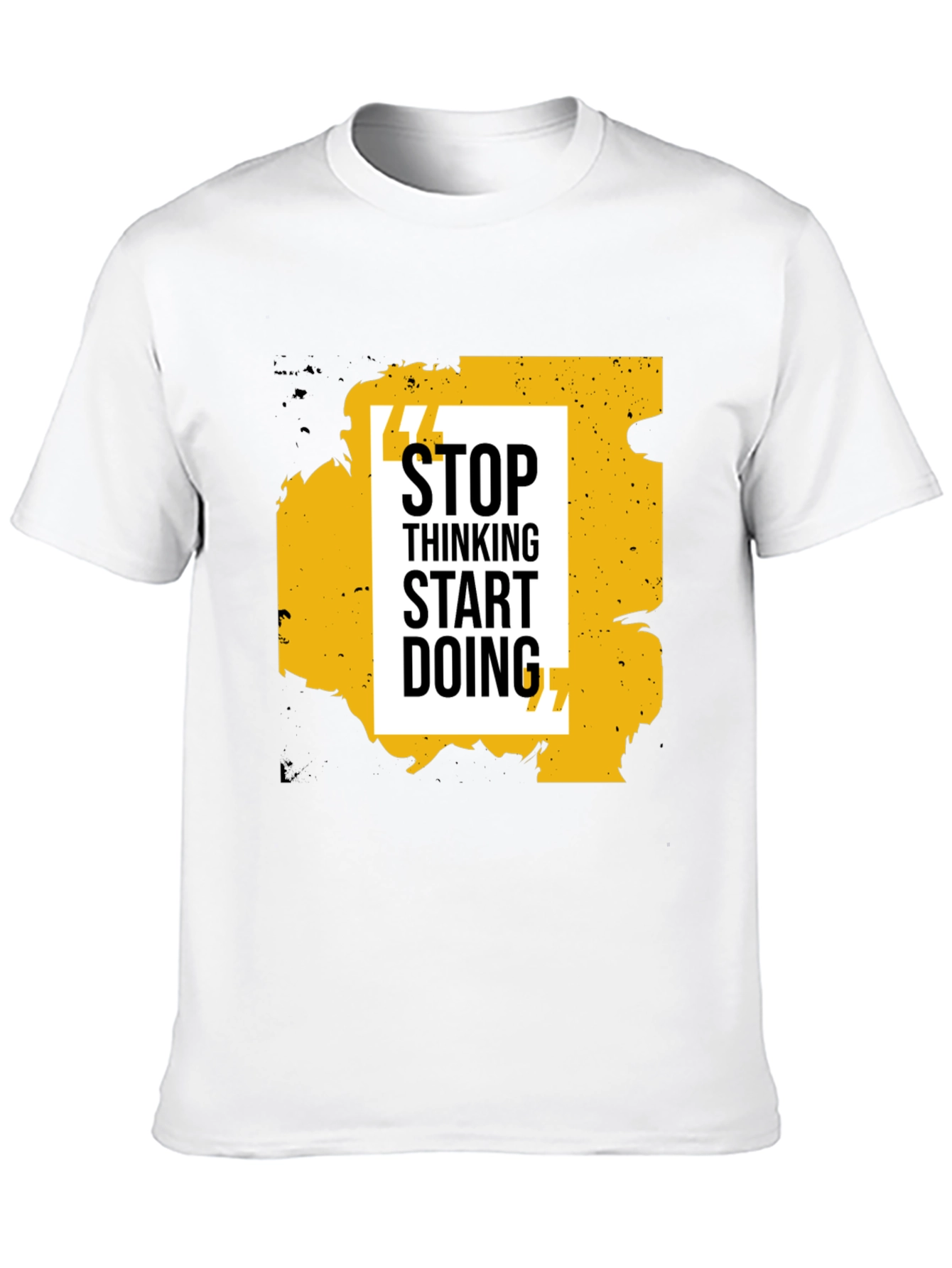 Motivational Graphic Print T-Shirt