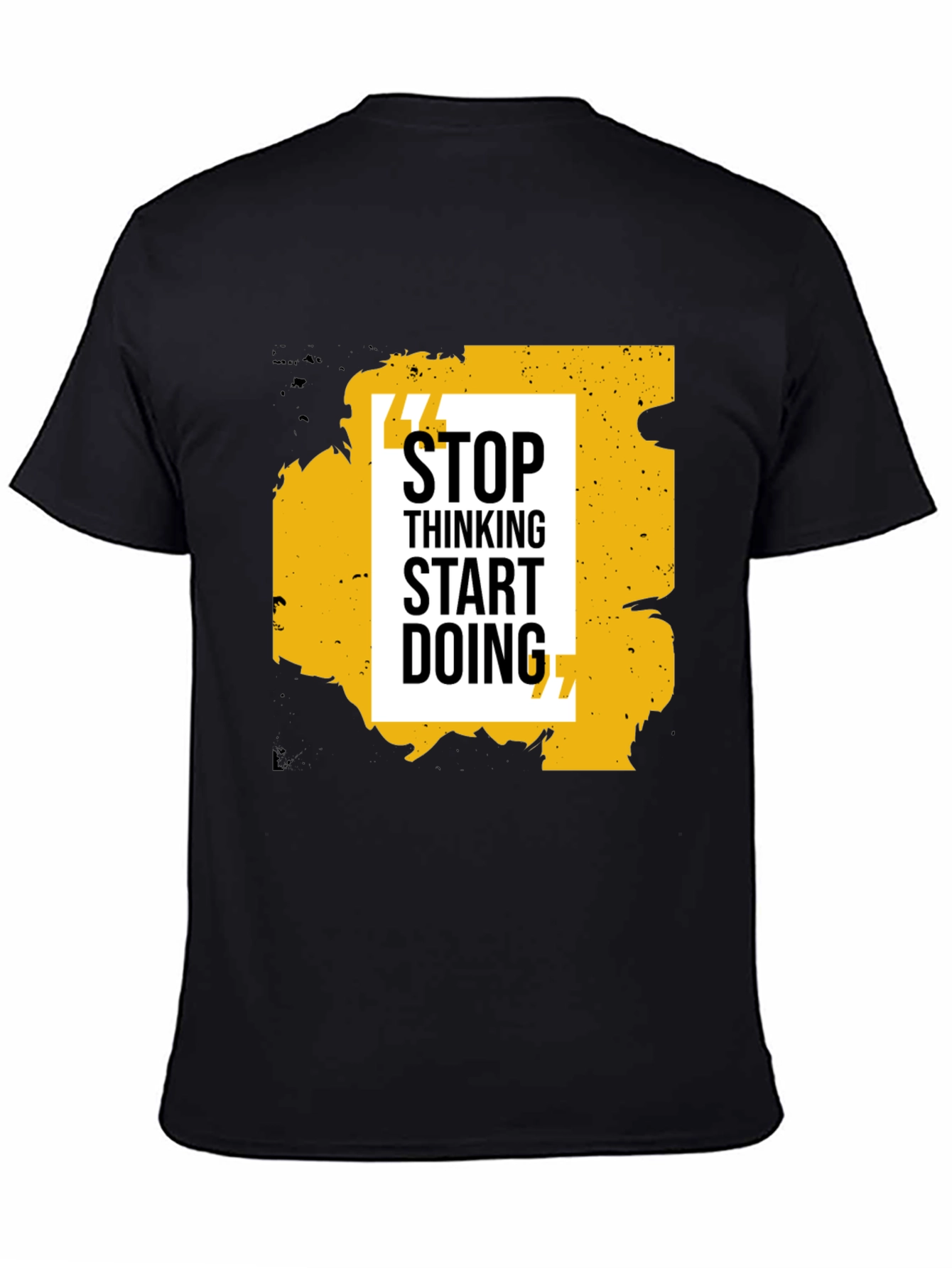 Motivational Graphic Print T-Shirt