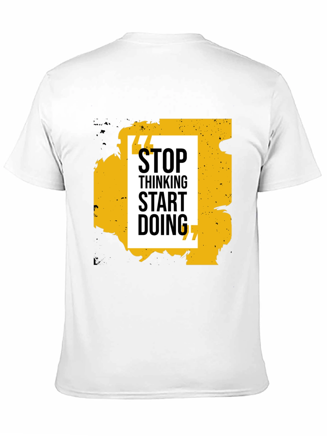 Motivational Graphic Print T-Shirt