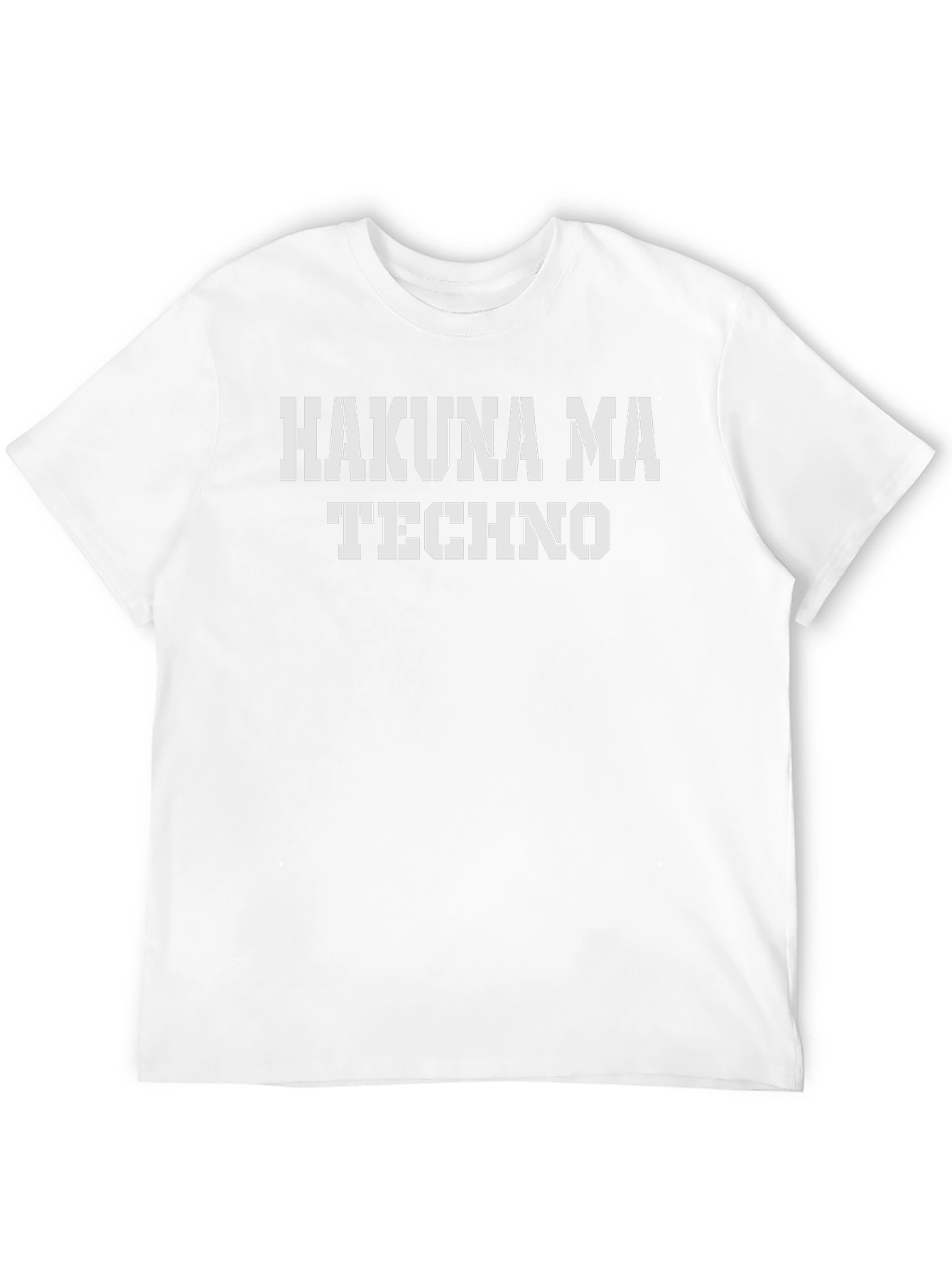 Hakuna Ma Techno Black T-Shirt