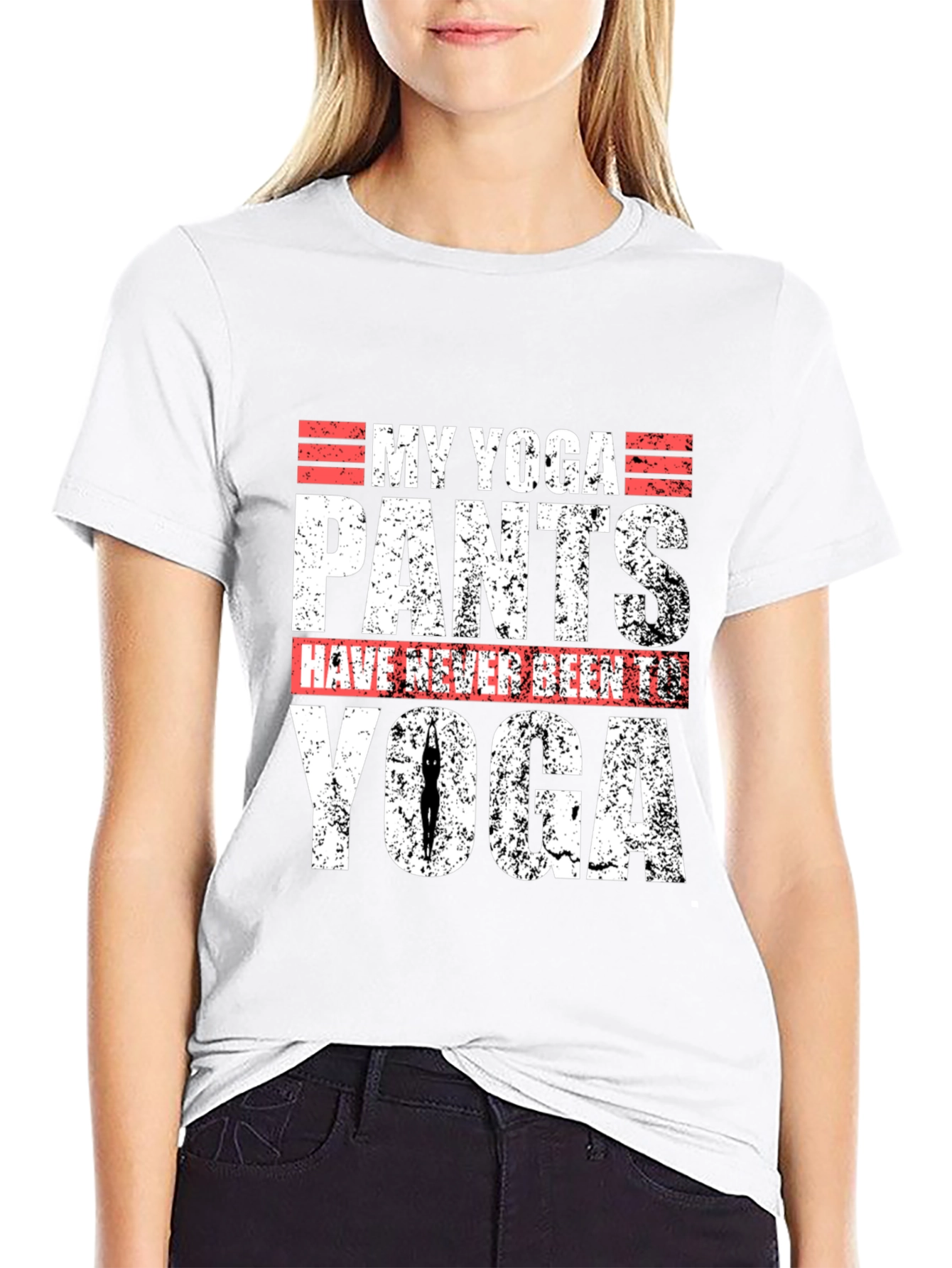 Funny Yoga Pants Graphic Tee