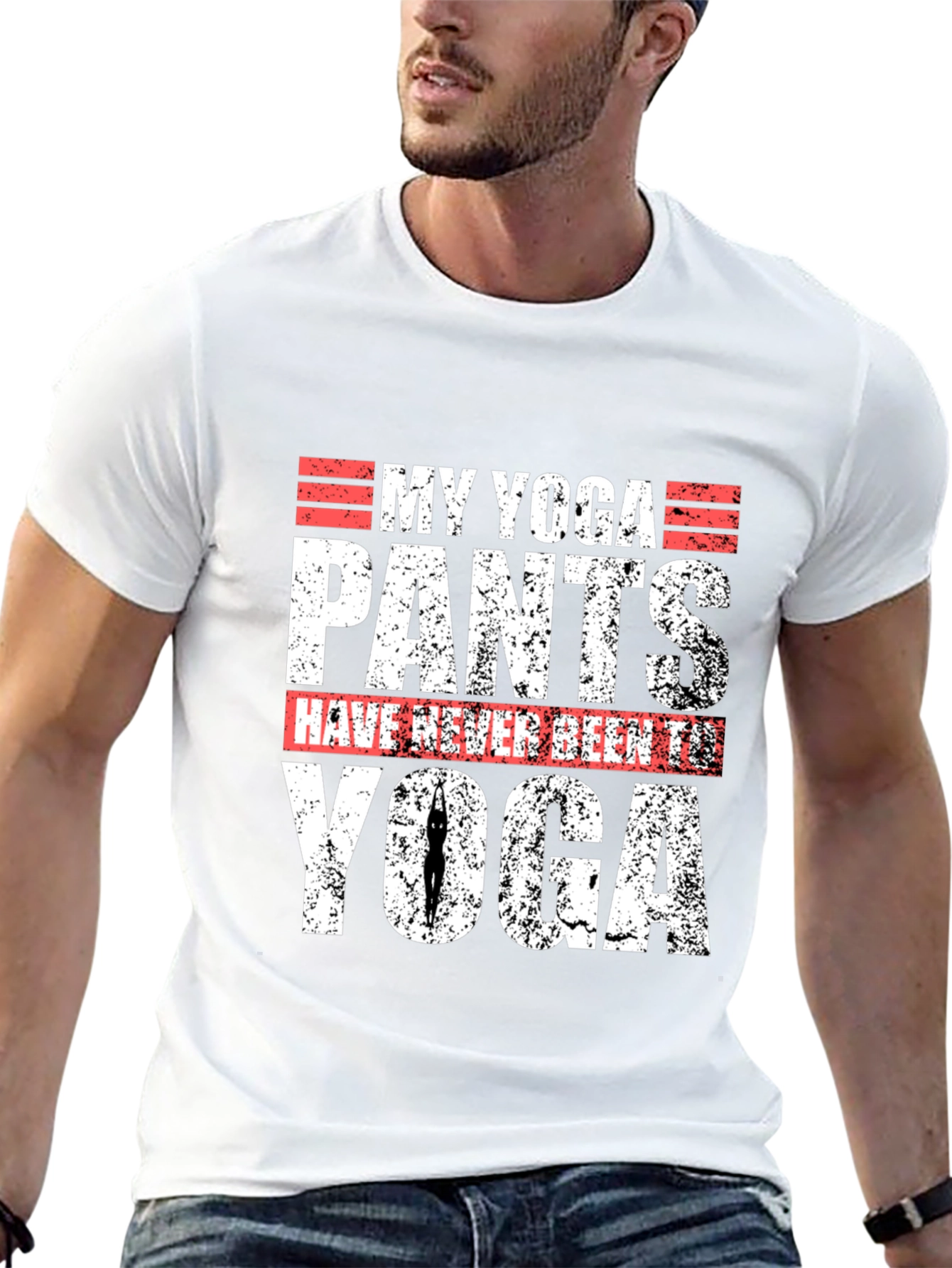 Funny Yoga Pants Graphic Tee