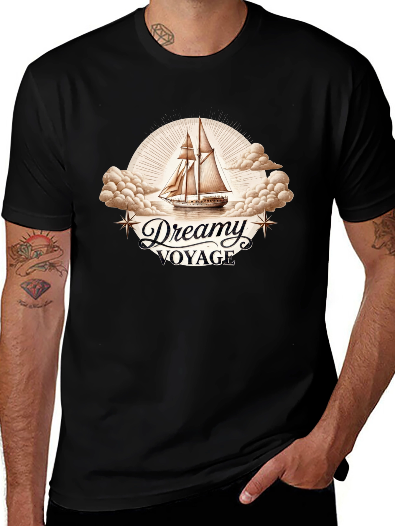 Dreamy Voyage Graphic T-Shirt