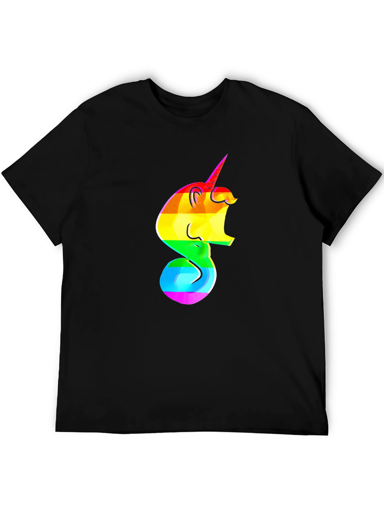 Rainbow Unicorn Graphic Tee - Pride