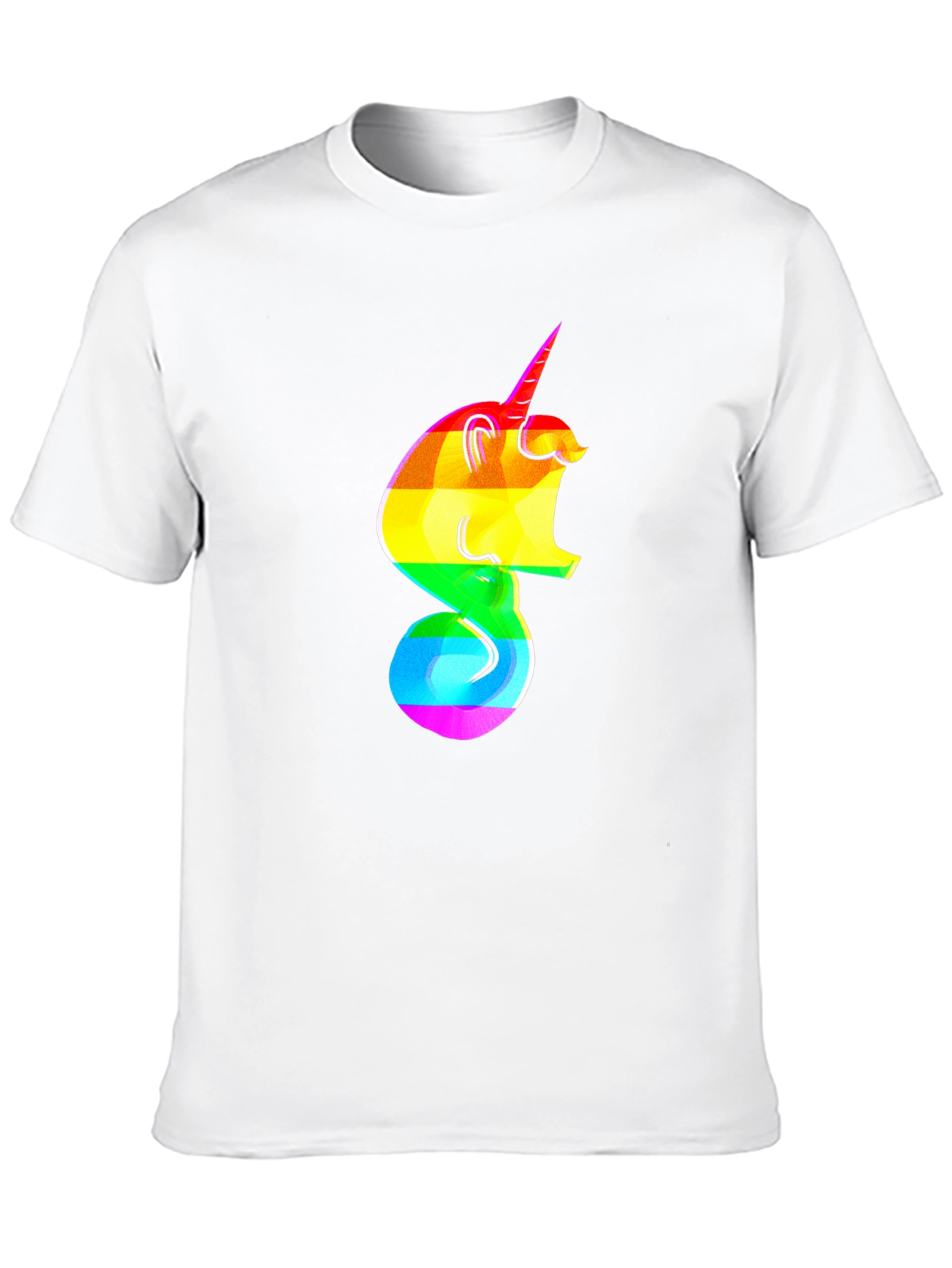 Rainbow Unicorn Graphic Tee - Pride